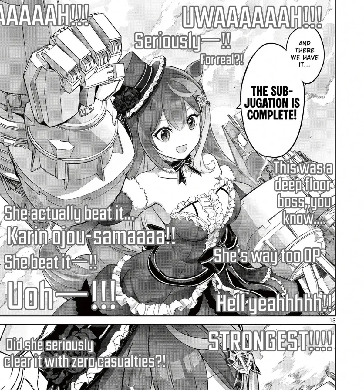 Ojousama-kei Teihen Dungeon Haishinsha, Meiwaku-kei wo Bokottara Bazutte Densetsu ni Nattemasu wa!? Chapter 2.1 page 23 - 