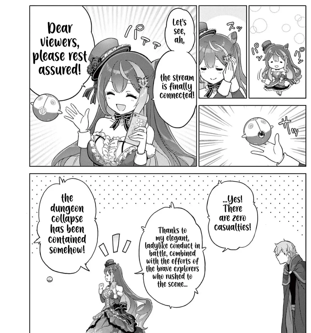 Ojousama-kei Teihen Dungeon Haishinsha, Meiwaku-kei wo Bokottara Bazutte Densetsu ni Nattemasu wa!? Chapter 2.1 page 29 - 