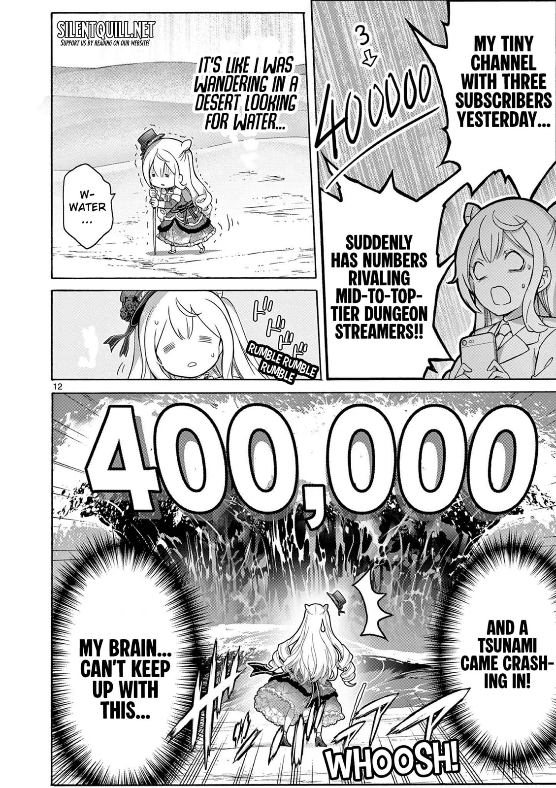 Ojousama-kei Teihen Dungeon Haishinsha, Meiwaku-kei wo Bokottara Bazutte Densetsu ni Nattemasu wa!? Chapter 2 page 13 - 