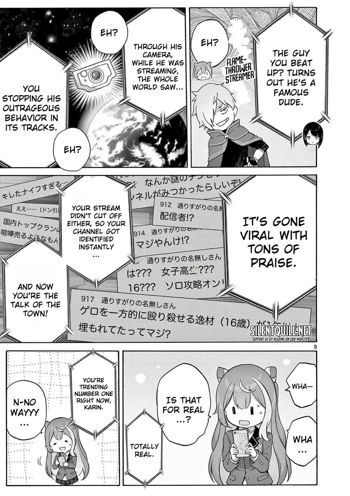 Ojousama-kei Teihen Dungeon Haishinsha, Meiwaku-kei wo Bokottara Bazutte Densetsu ni Nattemasu wa!? Chapter 2 page 10 - 