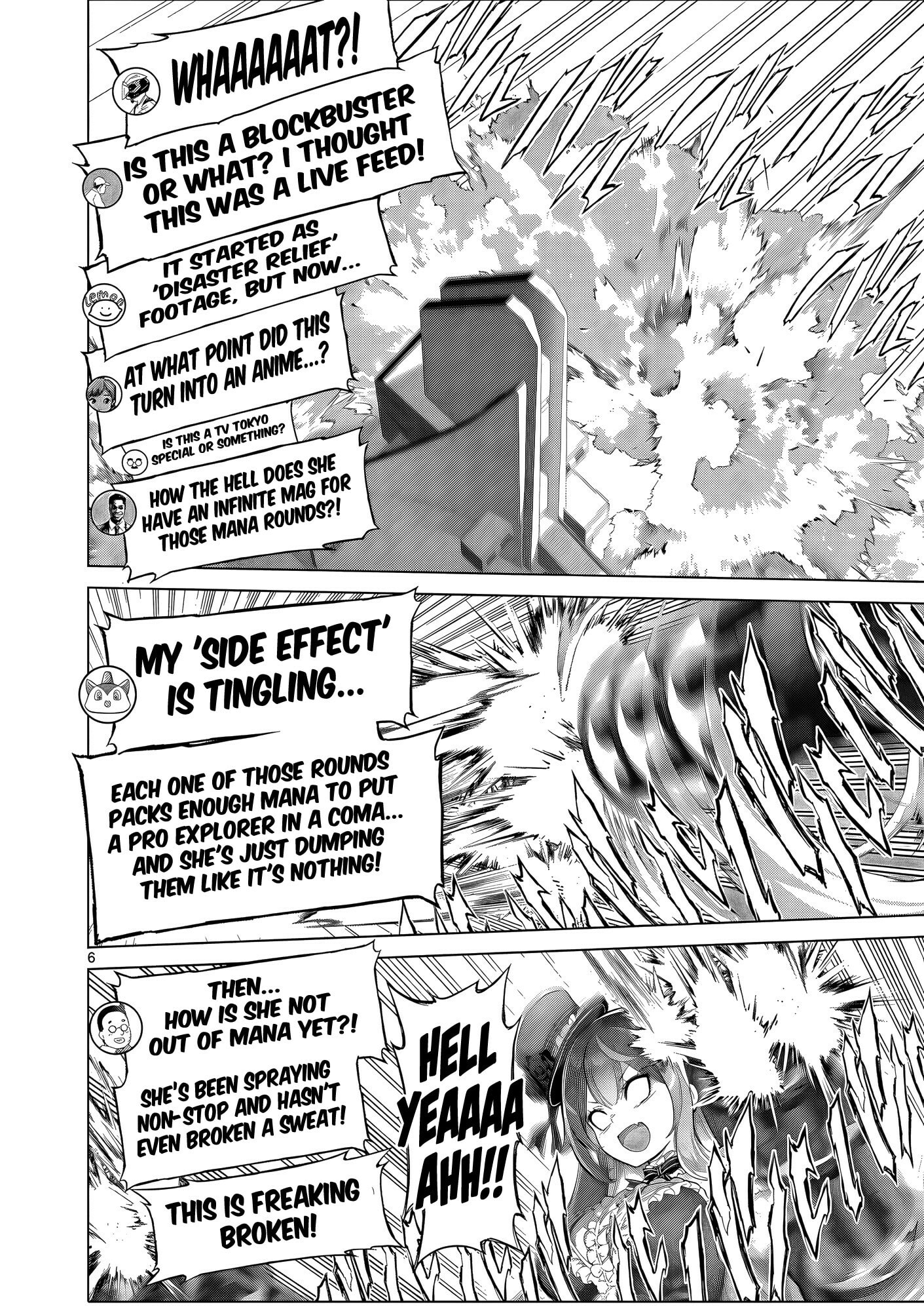 Ojousama-kei Teihen Dungeon Haishinsha, Meiwaku-kei wo Bokottara Bazutte Densetsu ni Nattemasu wa!? Chapter 20 page 7 - 