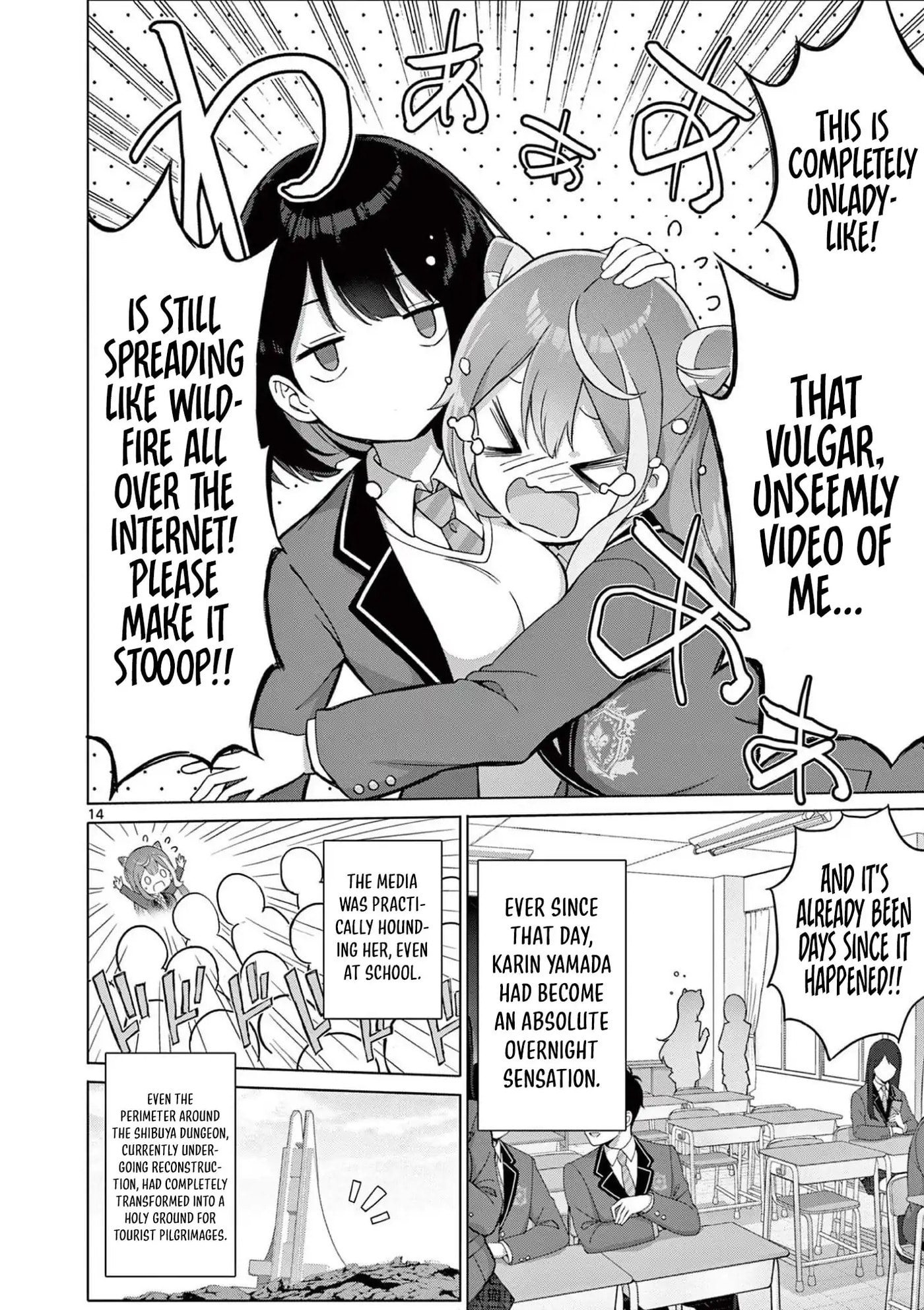 Ojousama-kei Teihen Dungeon Haishinsha, Meiwaku-kei wo Bokottara Bazutte Densetsu ni Nattemasu wa!? Chapter 22 page 15 - 