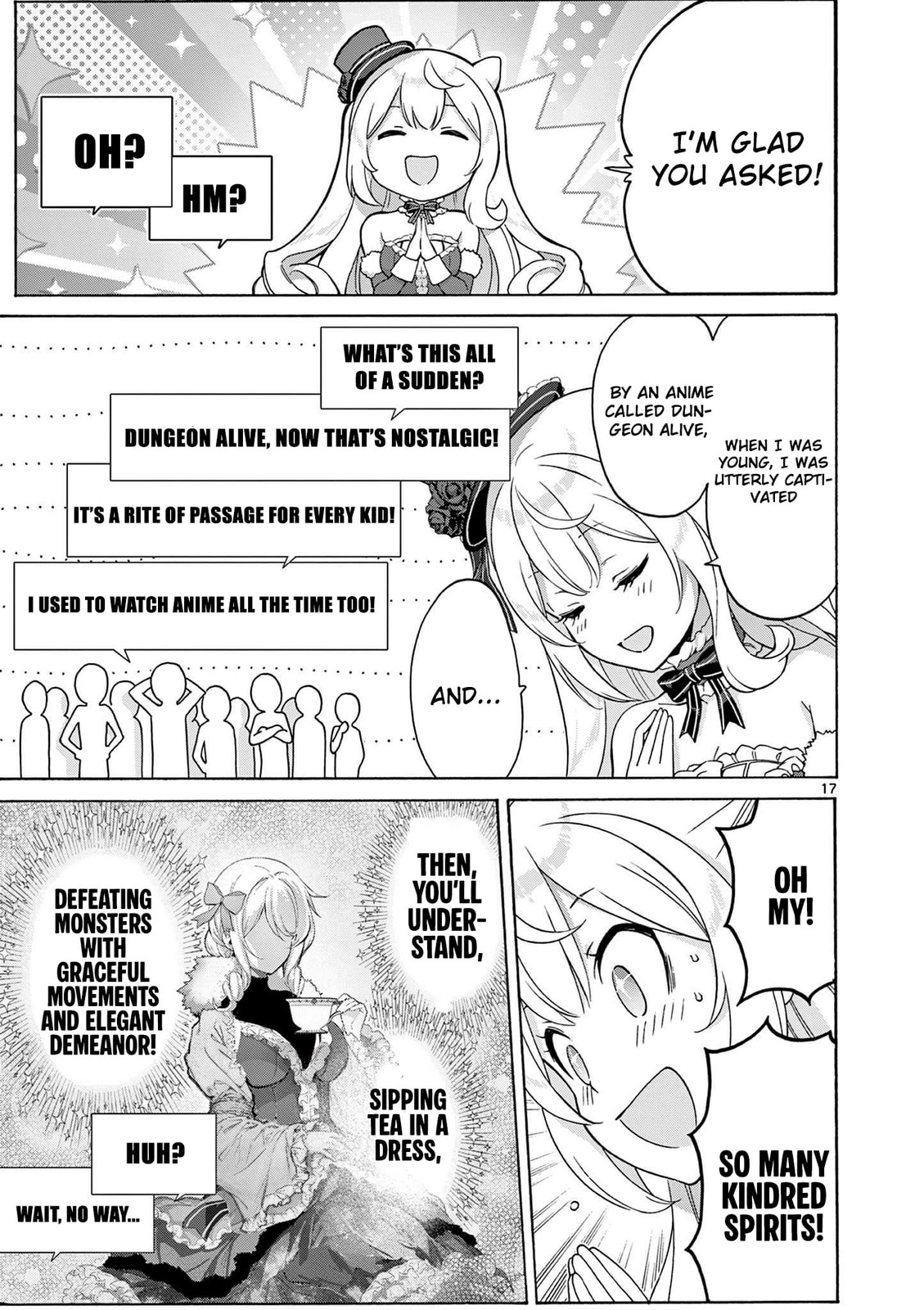 Ojousama-kei Teihen Dungeon Haishinsha, Meiwaku-kei wo Bokottara Bazutte Densetsu ni Nattemasu wa!? Chapter 3 page 17 - 