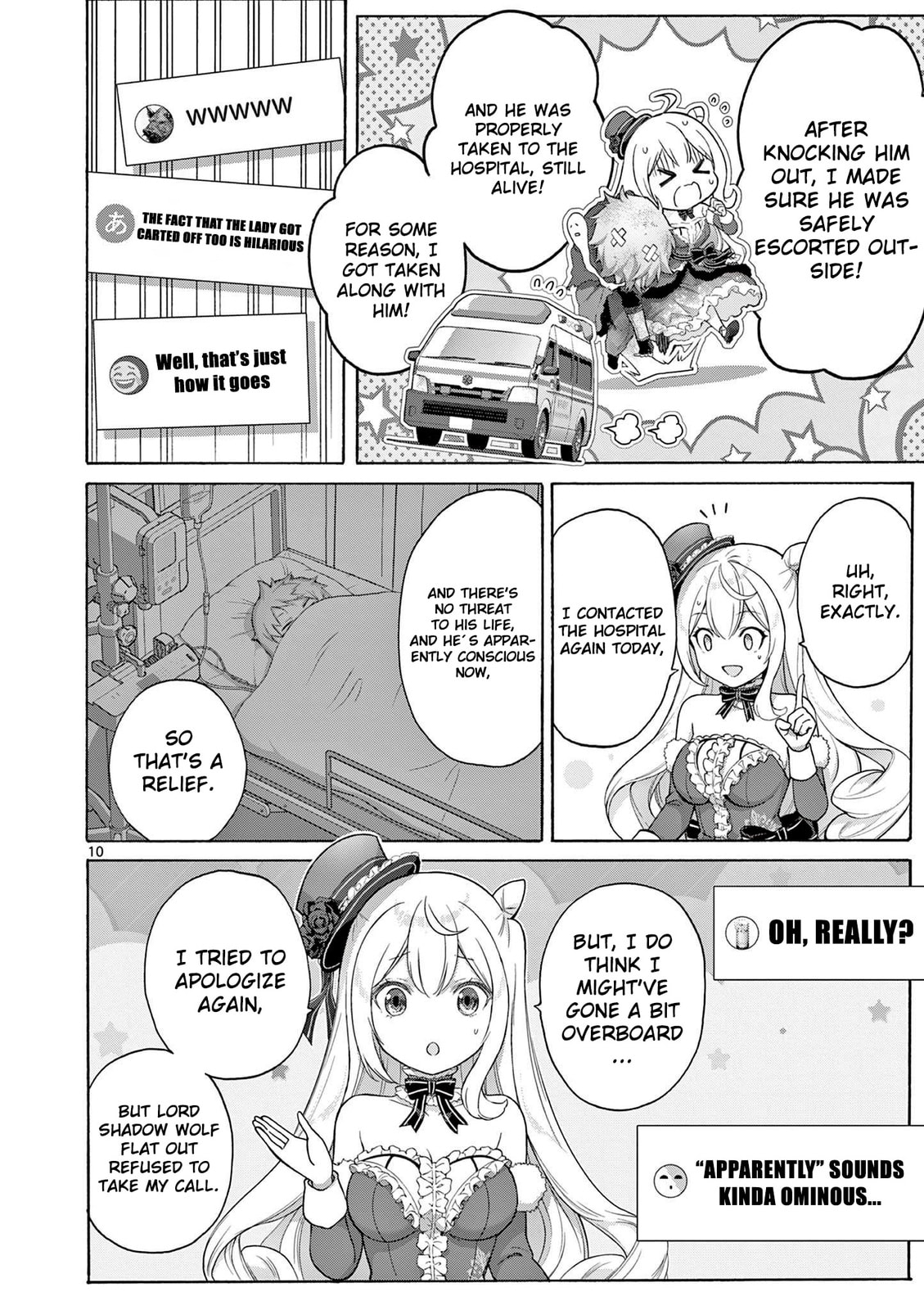 Ojousama-kei Teihen Dungeon Haishinsha, Meiwaku-kei wo Bokottara Bazutte Densetsu ni Nattemasu wa!? Chapter 3 page 10 - 
