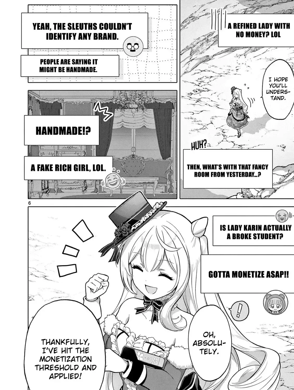 Ojousama-kei Teihen Dungeon Haishinsha, Meiwaku-kei wo Bokottara Bazutte Densetsu ni Nattemasu wa!? Chapter 4 page 13 - 