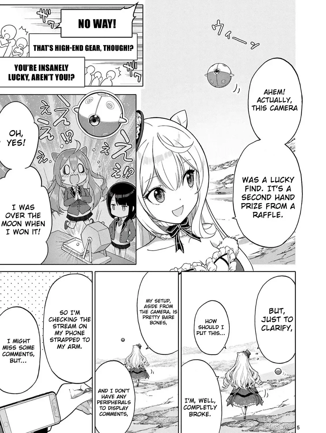 Ojousama-kei Teihen Dungeon Haishinsha, Meiwaku-kei wo Bokottara Bazutte Densetsu ni Nattemasu wa!? Chapter 5 page 11 - 