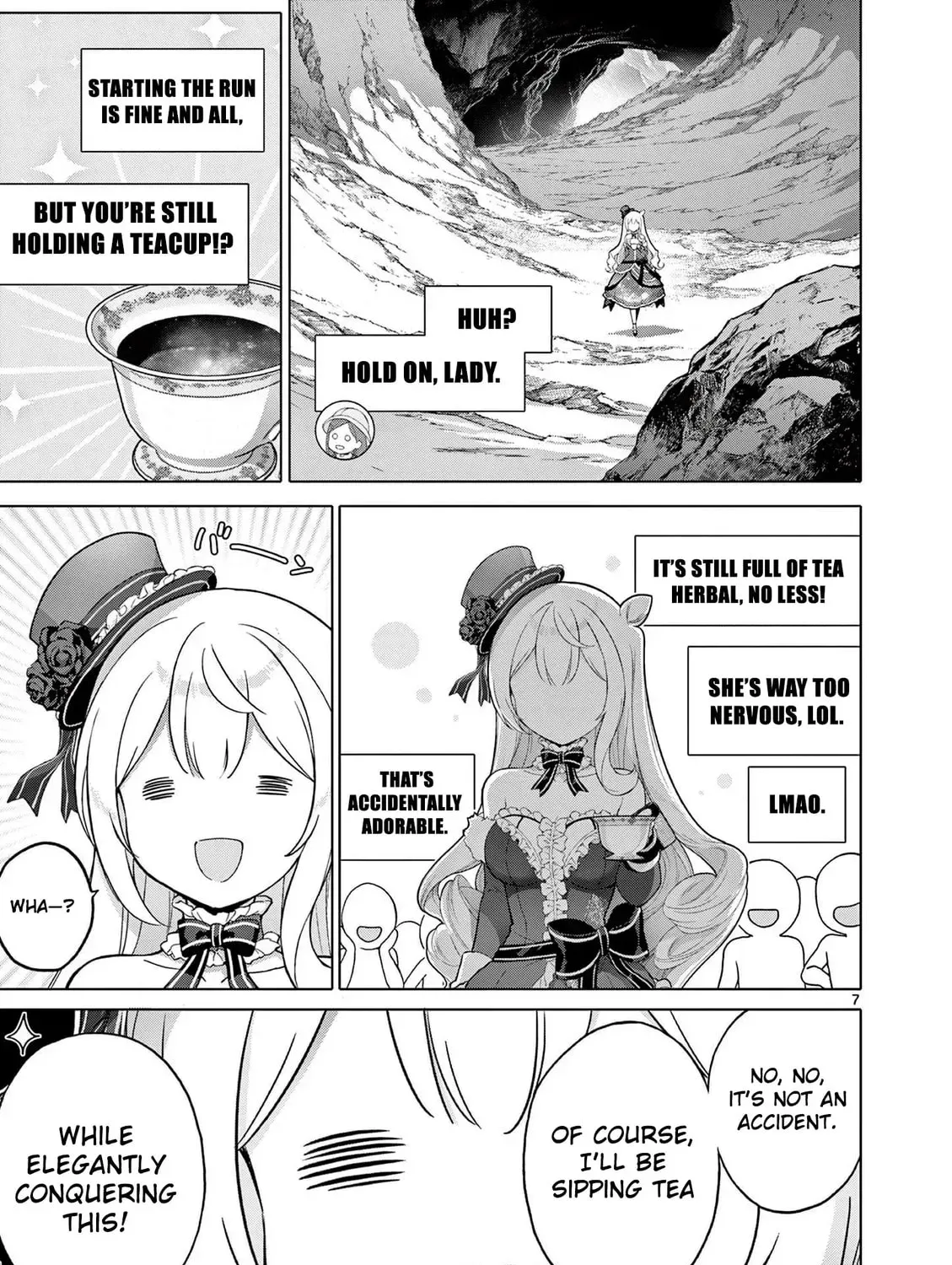 Ojousama-kei Teihen Dungeon Haishinsha, Meiwaku-kei wo Bokottara Bazutte Densetsu ni Nattemasu wa!? Chapter 5 page 15 - 