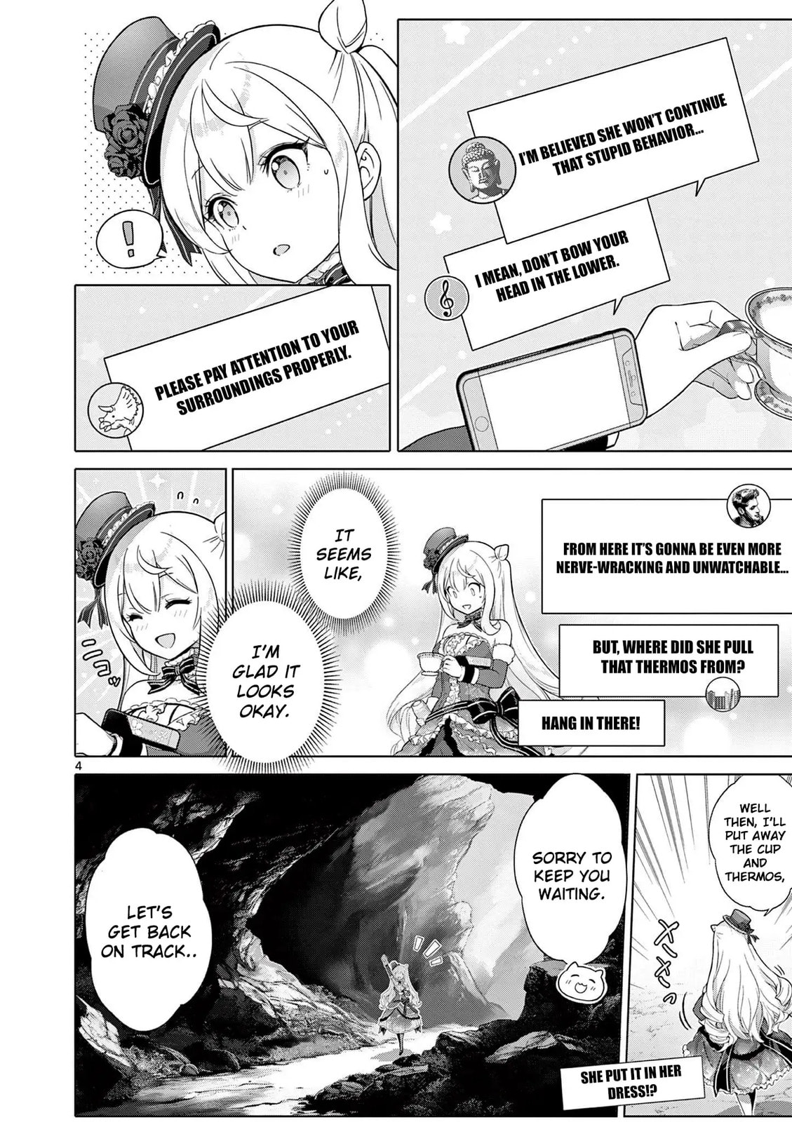 Ojousama-kei Teihen Dungeon Haishinsha, Meiwaku-kei wo Bokottara Bazutte Densetsu ni Nattemasu wa!? Chapter 6 page 5 - 