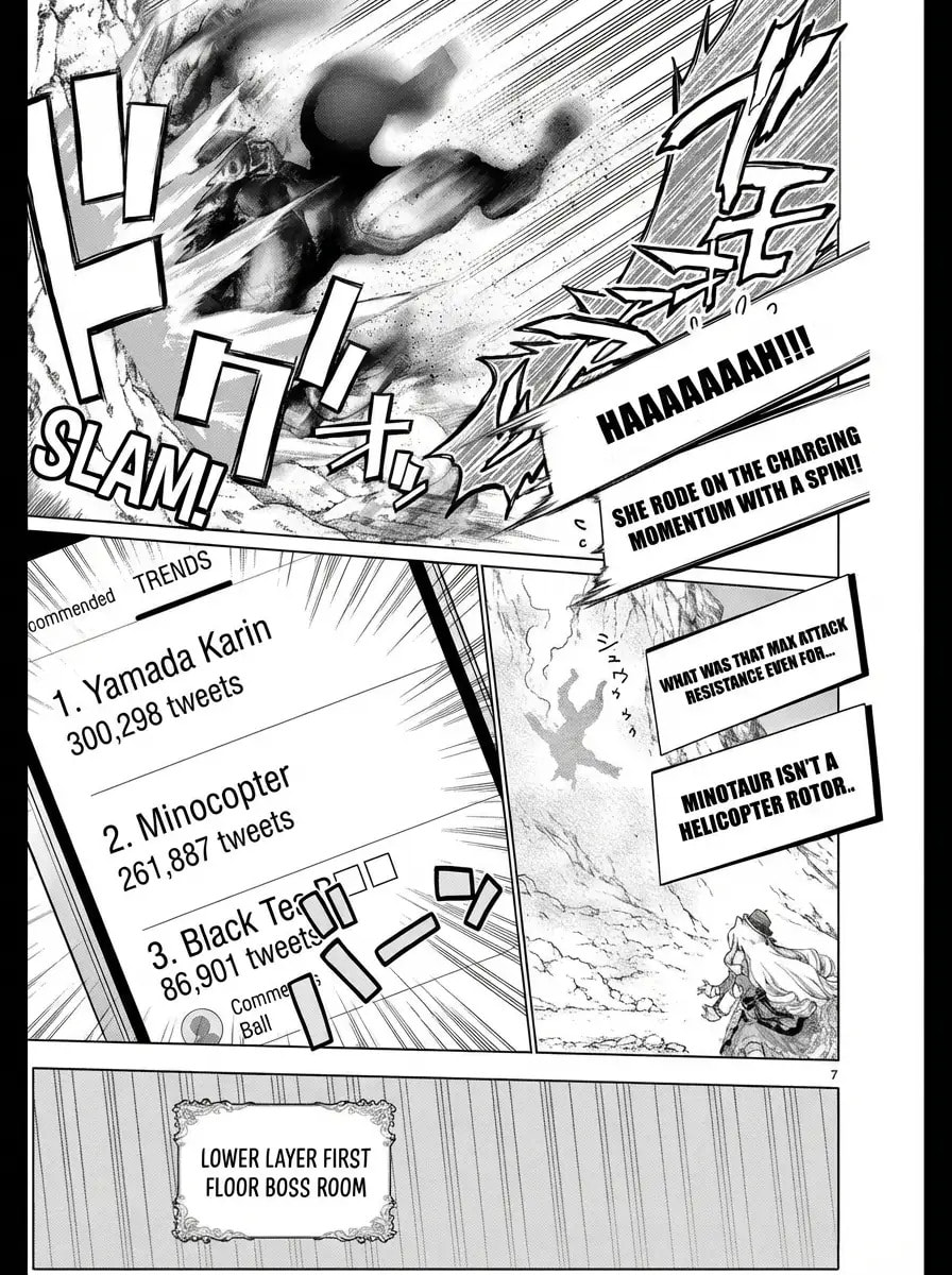 Ojousama-kei Teihen Dungeon Haishinsha, Meiwaku-kei wo Bokottara Bazutte Densetsu ni Nattemasu wa!? Chapter 6 page 8 - 