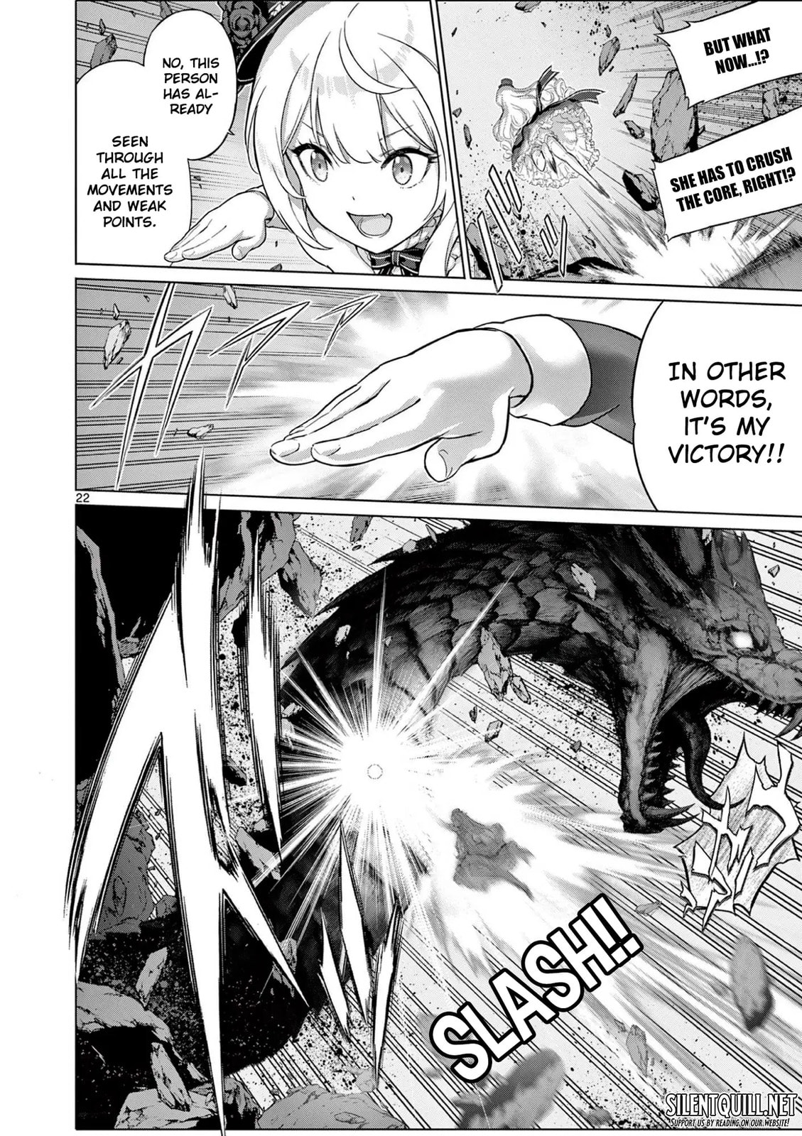 Ojousama-kei Teihen Dungeon Haishinsha, Meiwaku-kei wo Bokottara Bazutte Densetsu ni Nattemasu wa!? Chapter 7 page 22 - 