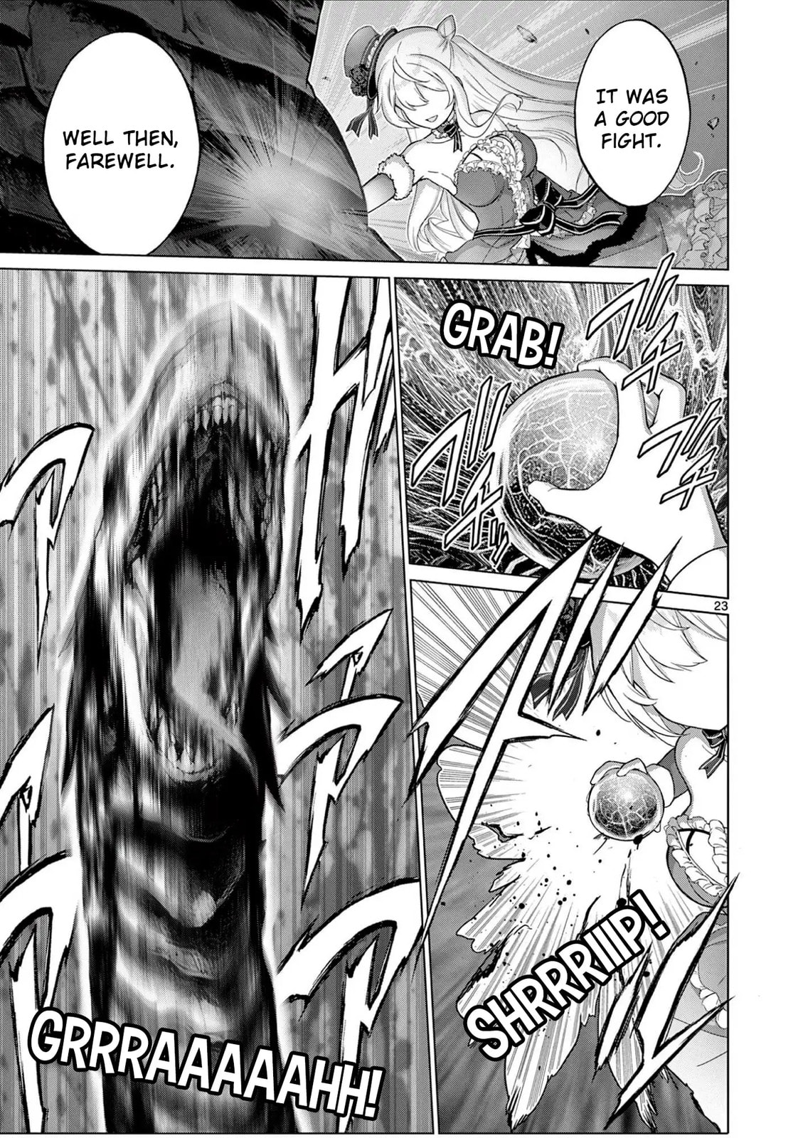 Ojousama-kei Teihen Dungeon Haishinsha, Meiwaku-kei wo Bokottara Bazutte Densetsu ni Nattemasu wa!? Chapter 7 page 23 - 