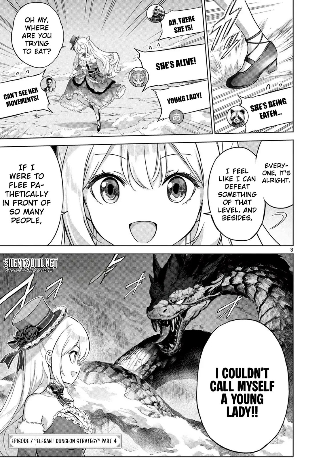 Ojousama-kei Teihen Dungeon Haishinsha, Meiwaku-kei wo Bokottara Bazutte Densetsu ni Nattemasu wa!? Chapter 7 page 4 - 