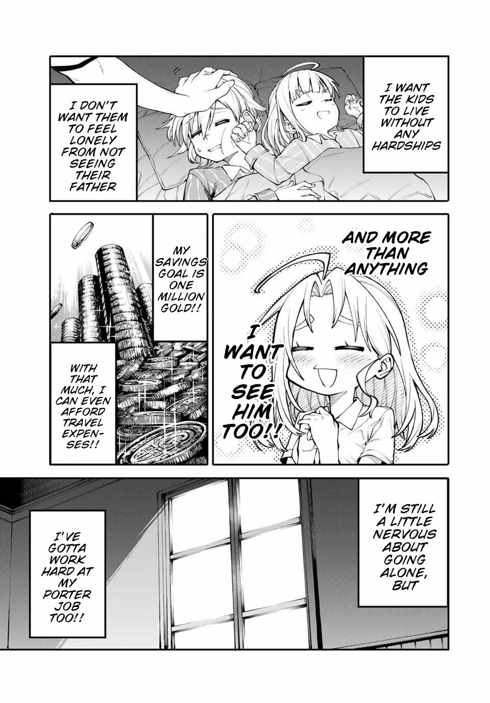 Okaasan Boukensha, Login Bonus de Skill "Shufu" ni Mezamemashita. Shuuichi Moraeru Chirashi de Boukensha Seikatsu Ganbarimasu! Chapter 1 page 12 - 