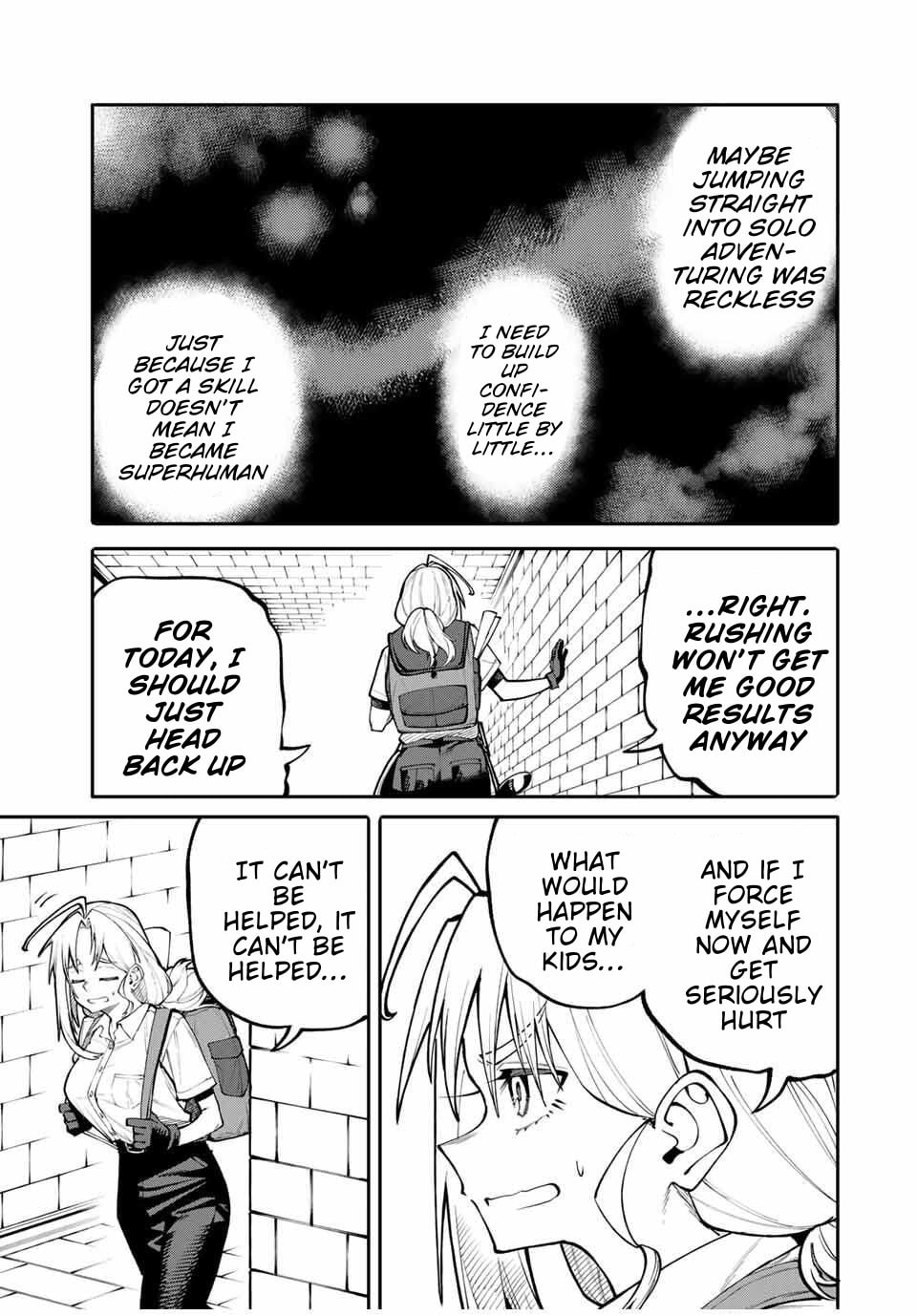 Okaasan Boukensha, Login Bonus de Skill "Shufu" ni Mezamemashita. Shuuichi Moraeru Chirashi de Boukensha Seikatsu Ganbarimasu! Chapter 1 page 36 - 