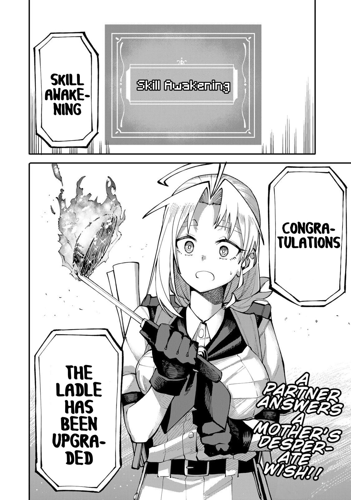Okaasan Boukensha, Login Bonus de Skill "Shufu" ni Mezamemashita. Shuuichi Moraeru Chirashi de Boukensha Seikatsu Ganbarimasu! Chapter 12 page 19 - 