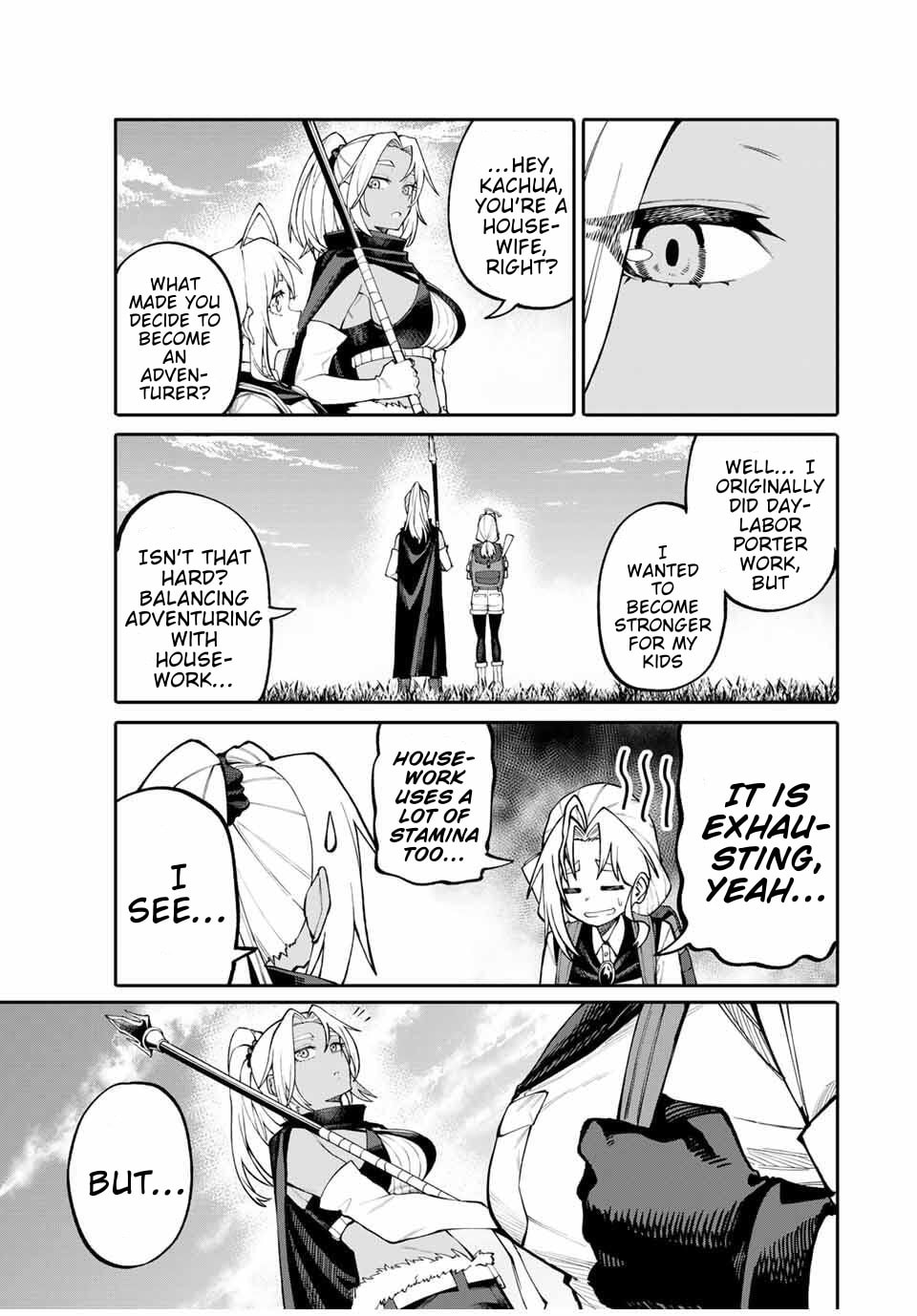 Okaasan Boukensha, Login Bonus de Skill "Shufu" ni Mezamemashita. Shuuichi Moraeru Chirashi de Boukensha Seikatsu Ganbarimasu! Chapter 5 page 11 - 