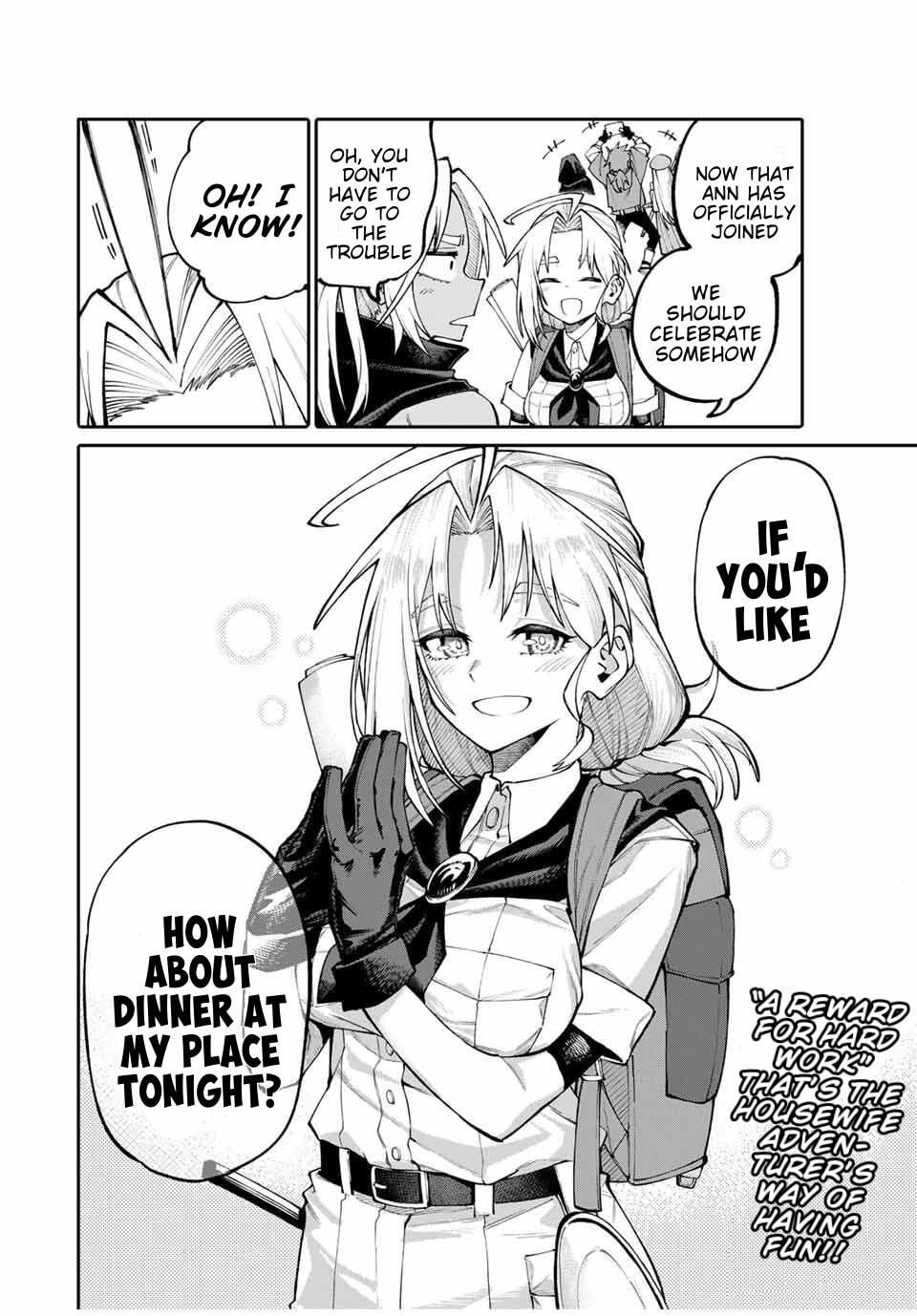 Okaasan Boukensha, Login Bonus de Skill "Shufu" ni Mezamemashita. Shuuichi Moraeru Chirashi de Boukensha Seikatsu Ganbarimasu! Chapter 5 page 20 - 