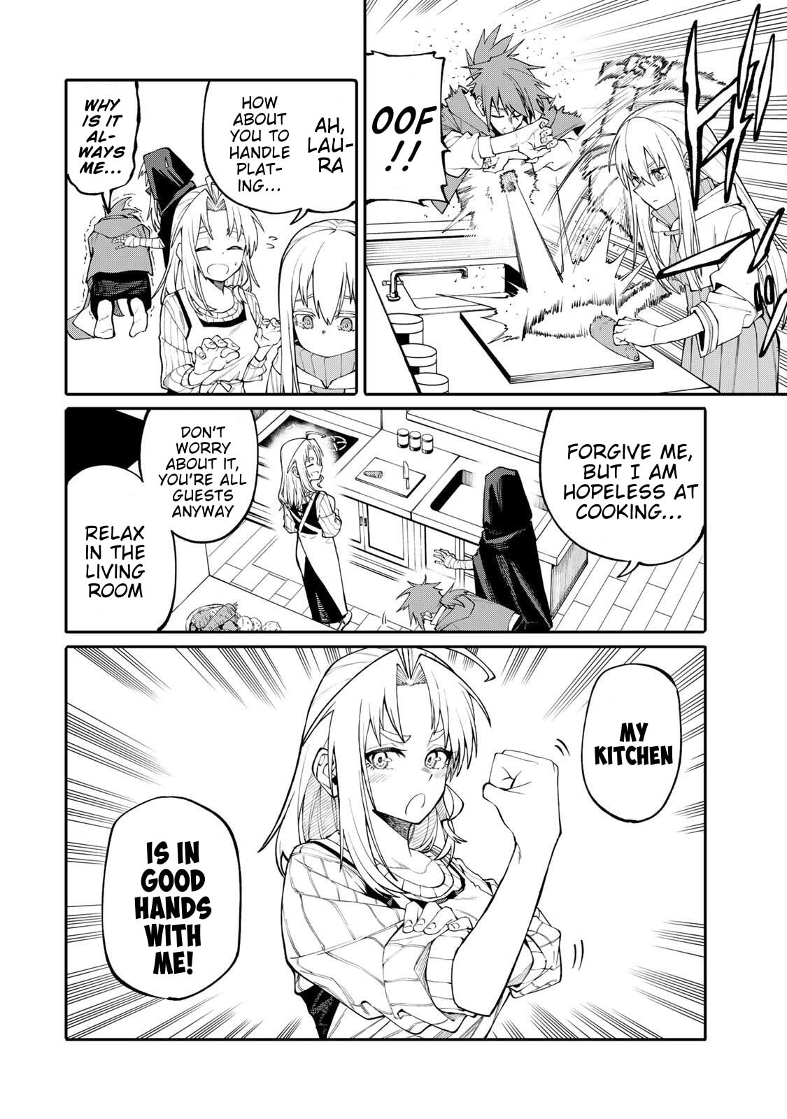 Okaasan Boukensha, Login Bonus de Skill "Shufu" ni Mezamemashita. Shuuichi Moraeru Chirashi de Boukensha Seikatsu Ganbarimasu! Chapter 6 page 4 - 