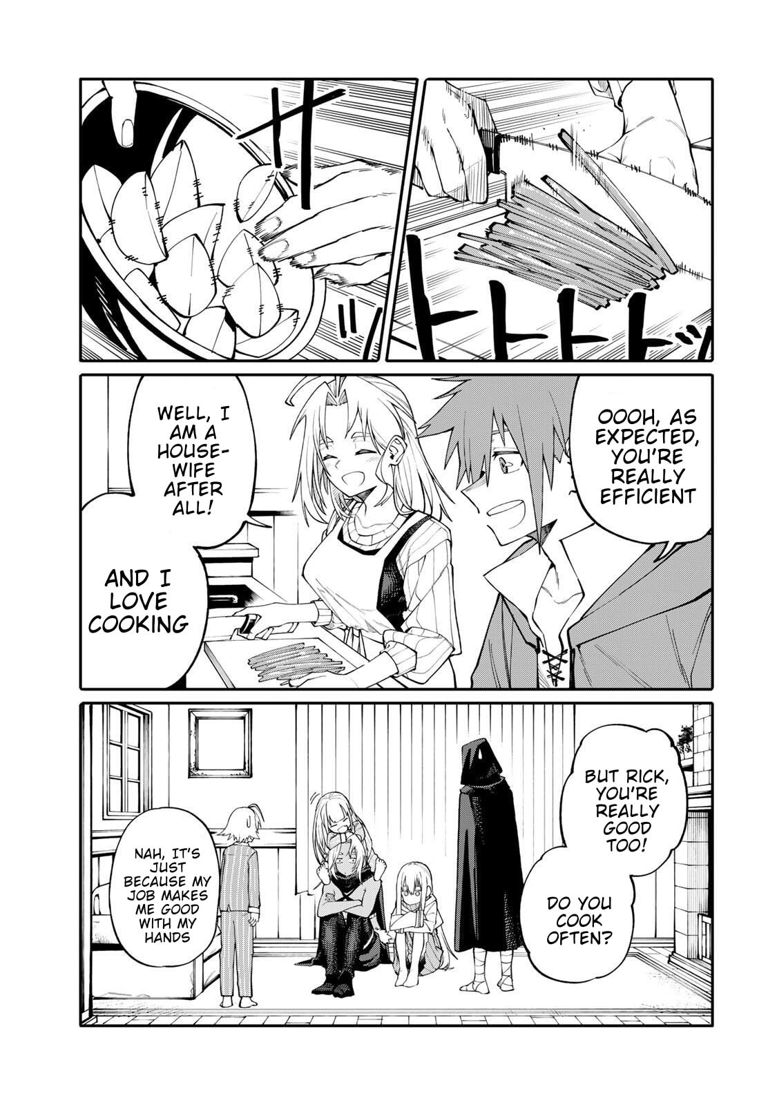 Okaasan Boukensha, Login Bonus de Skill "Shufu" ni Mezamemashita. Shuuichi Moraeru Chirashi de Boukensha Seikatsu Ganbarimasu! Chapter 6 page 5 - 