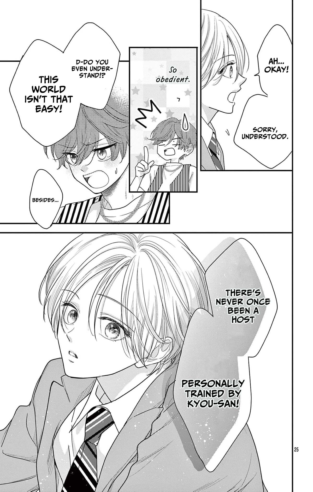 Okaeri, Ore no Saiai: Dansou Host wa Eesu no Chouai kara Nigerarenai Chapter 1 page 25 - 