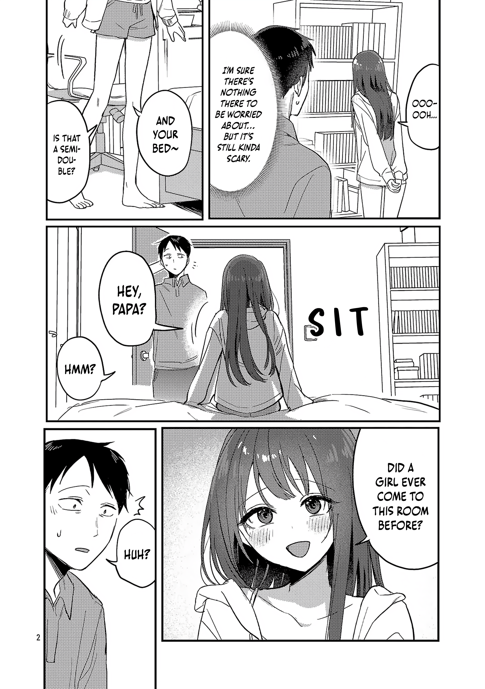 “Okaeri, Papa” Chapter 23.5 page 3 - 
