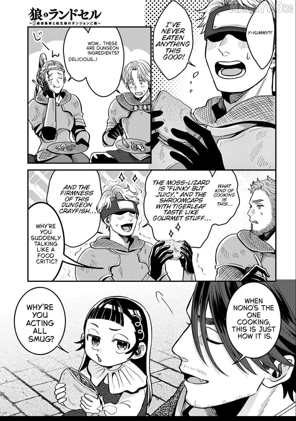 Okami To Randoseru ～ Kyu Saishuka To Tensei Musume No Danjon Gohan ～ Chapter 2.2 page 20 - 