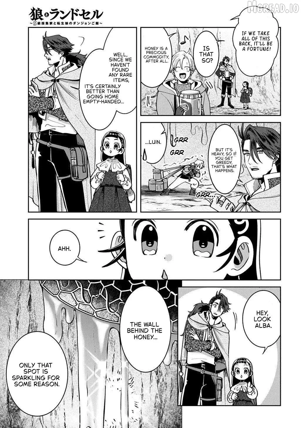 Okami To Randoseru ～ Kyu Saishuka To Tensei Musume No Danjon Gohan ～ Chapter 4.2 page 8 - 