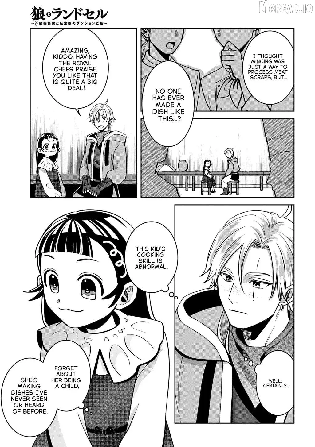 Okami To Randoseru ～ Kyu Saishuka To Tensei Musume No Danjon Gohan ～ Chapter 5 page 37 - 