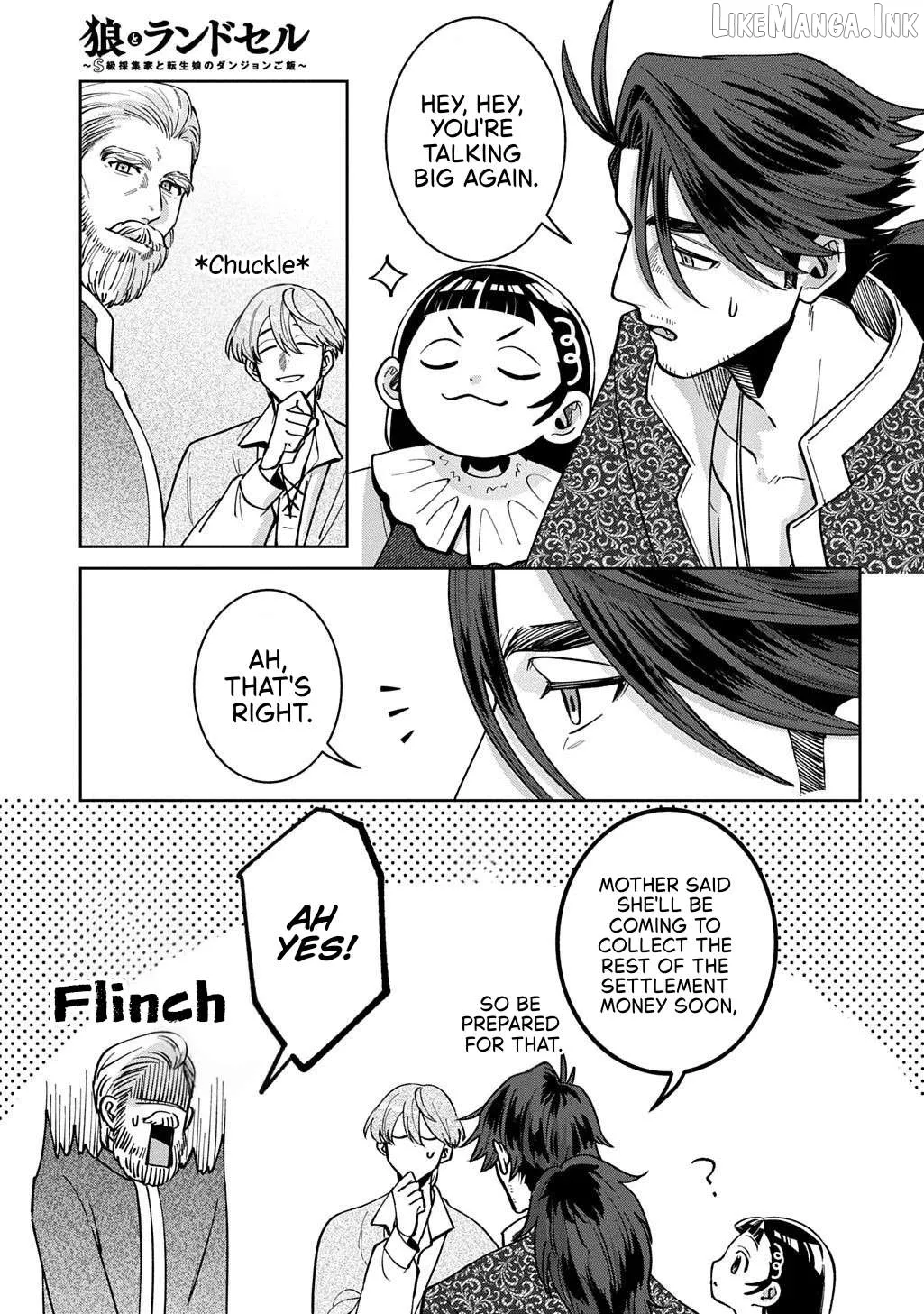 Okami To Randoseru ～ Kyu Saishuka To Tensei Musume No Danjon Gohan ～ Chapter 7.2 page 19 - 