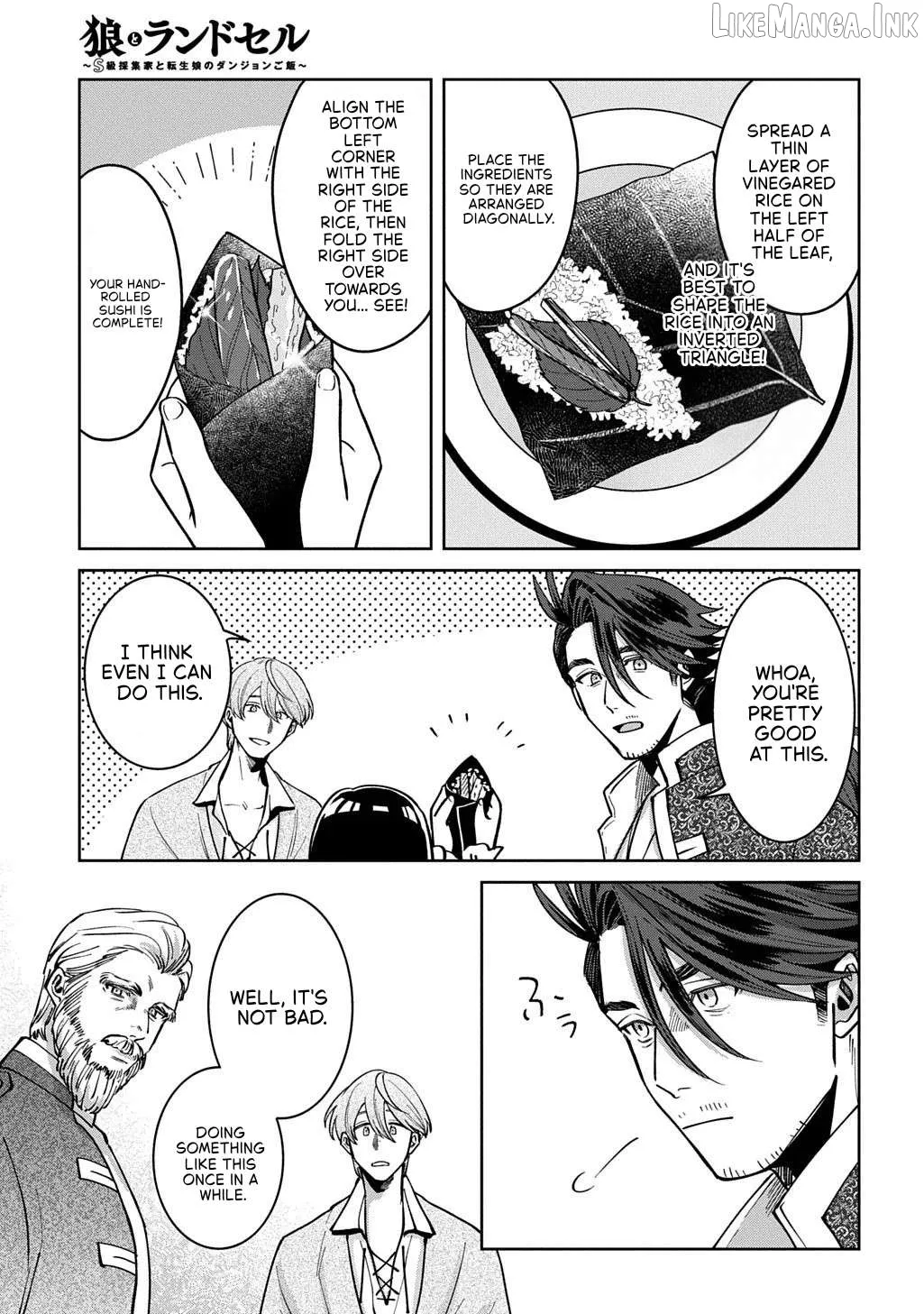 Okami To Randoseru ～ Kyu Saishuka To Tensei Musume No Danjon Gohan ～ Chapter 7.2 page 7 - 