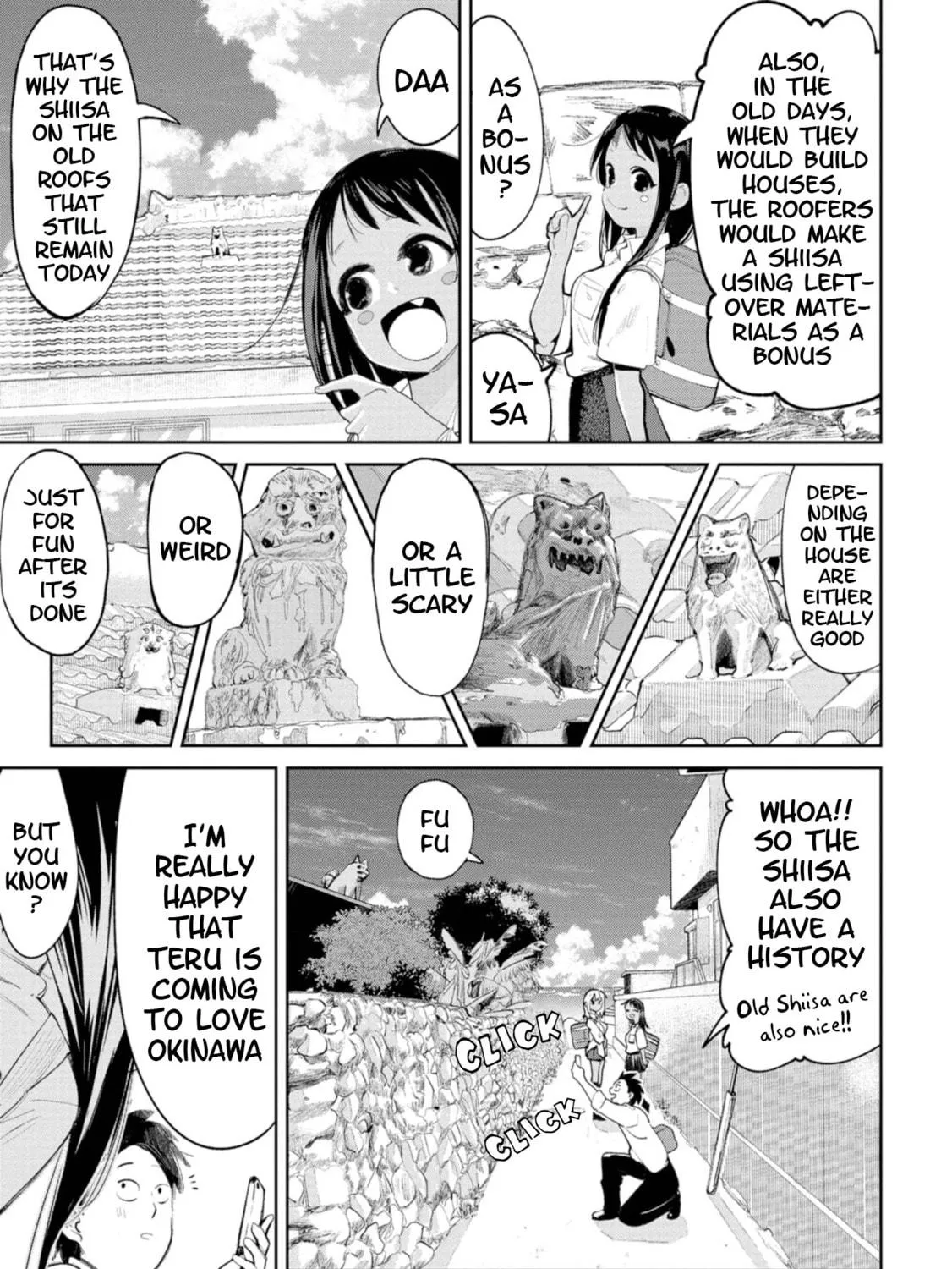 Okinawa de Suki ni Natta Ko ga Hougen Sugite Tsura Sugiru Chapter 10.5 page 9 - 