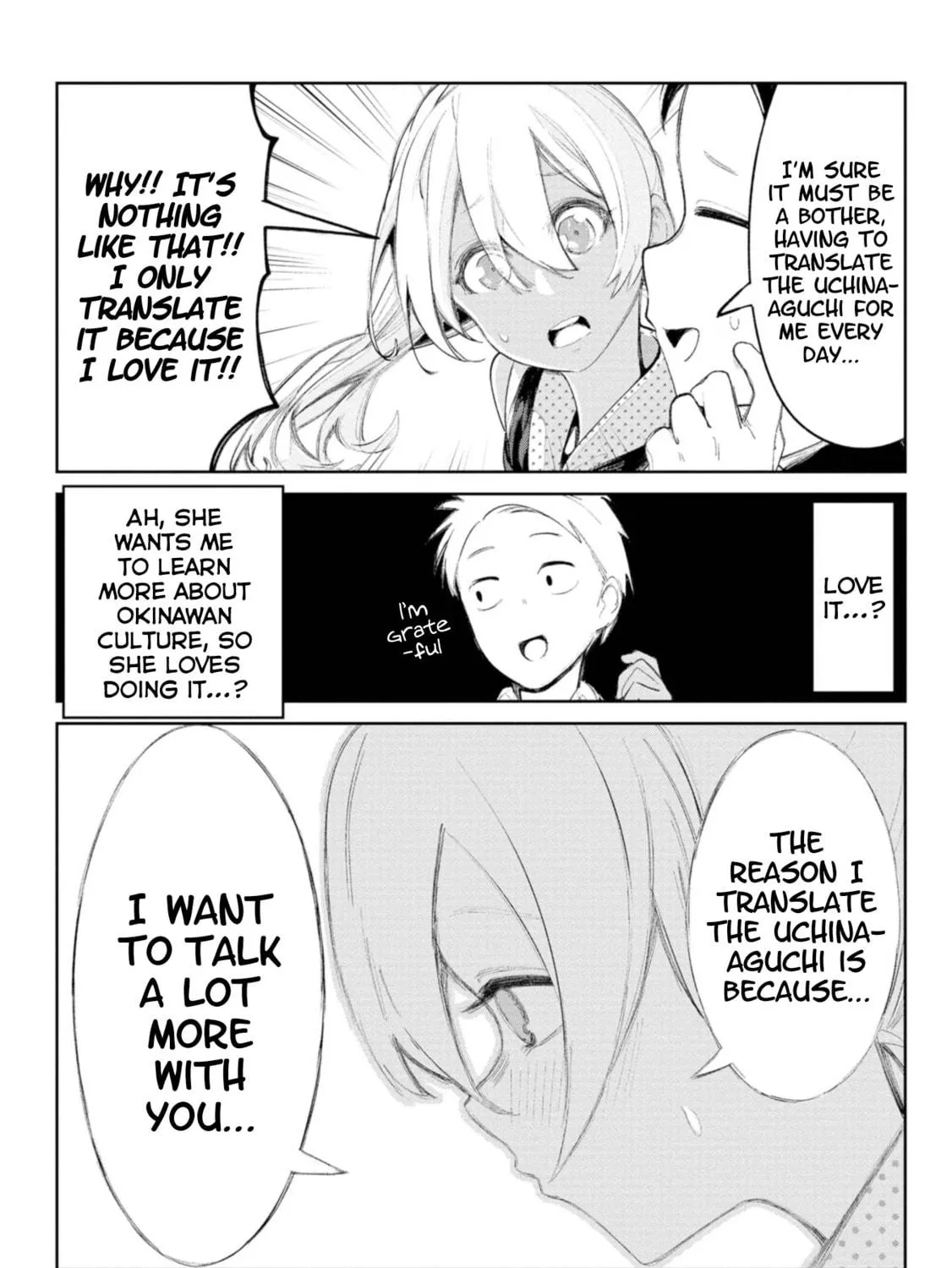 Okinawa de Suki ni Natta Ko ga Hougen Sugite Tsura Sugiru Chapter 12 page 17 - 