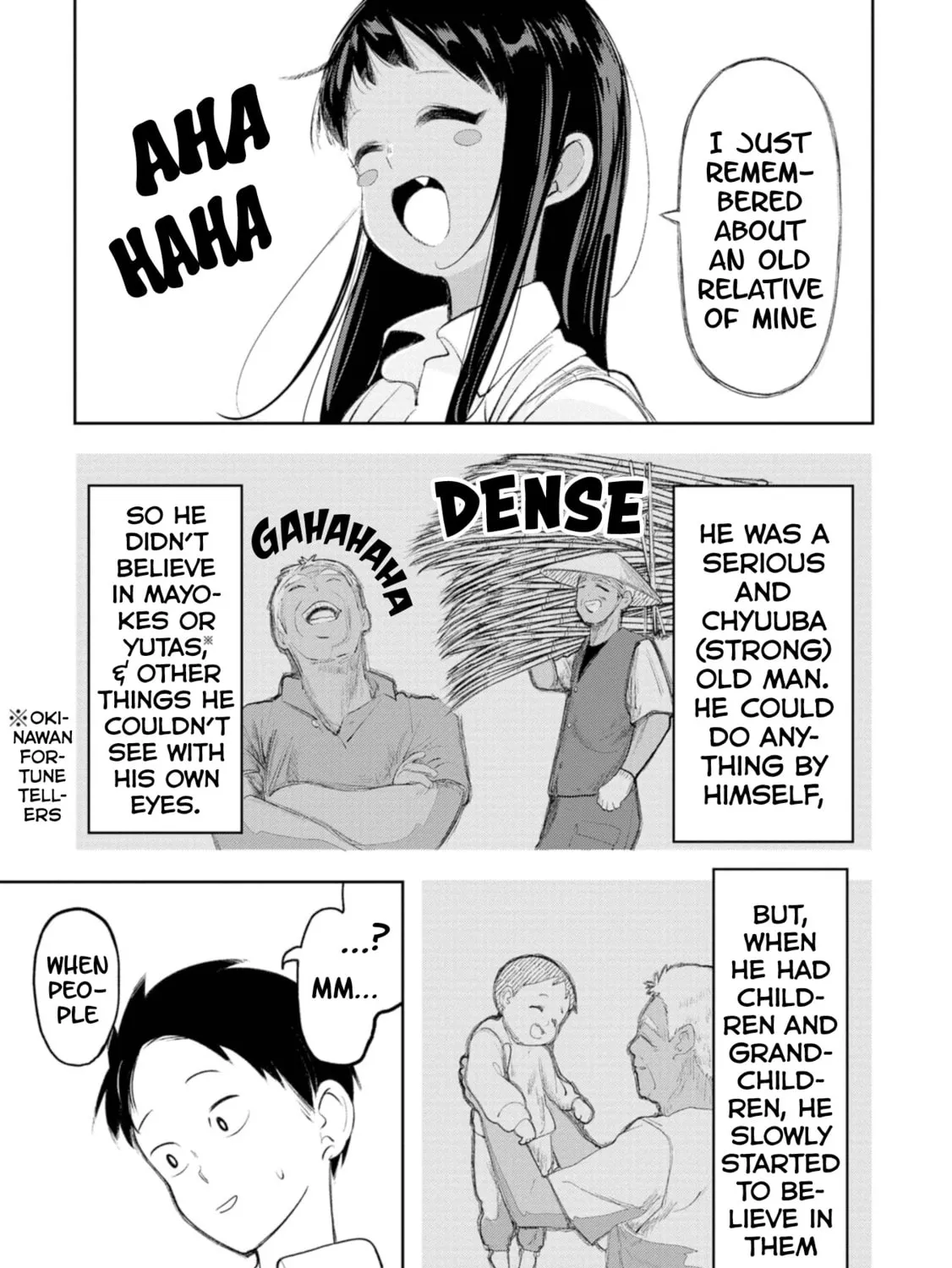 Okinawa de Suki ni Natta Ko ga Hougen Sugite Tsura Sugiru Chapter 14 page 13 - 