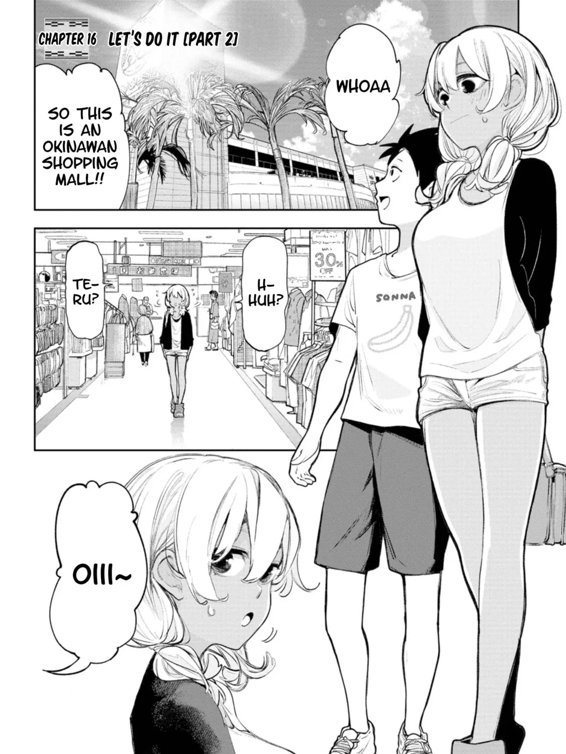 Okinawa de Suki ni Natta Ko ga Hougen Sugite Tsura Sugiru Chapter 16 page 1 - 