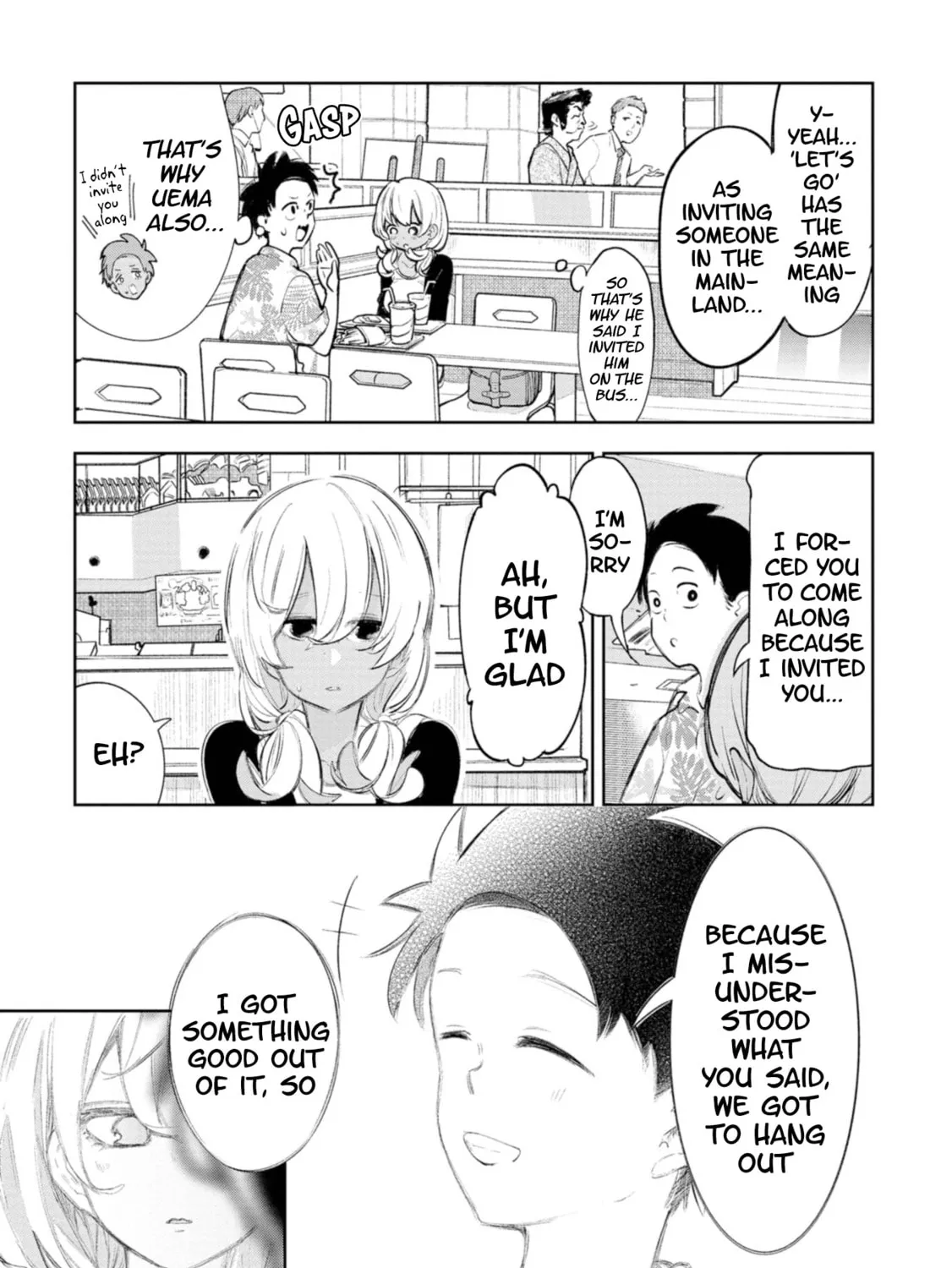 Okinawa de Suki ni Natta Ko ga Hougen Sugite Tsura Sugiru Chapter 16 page 15 - 