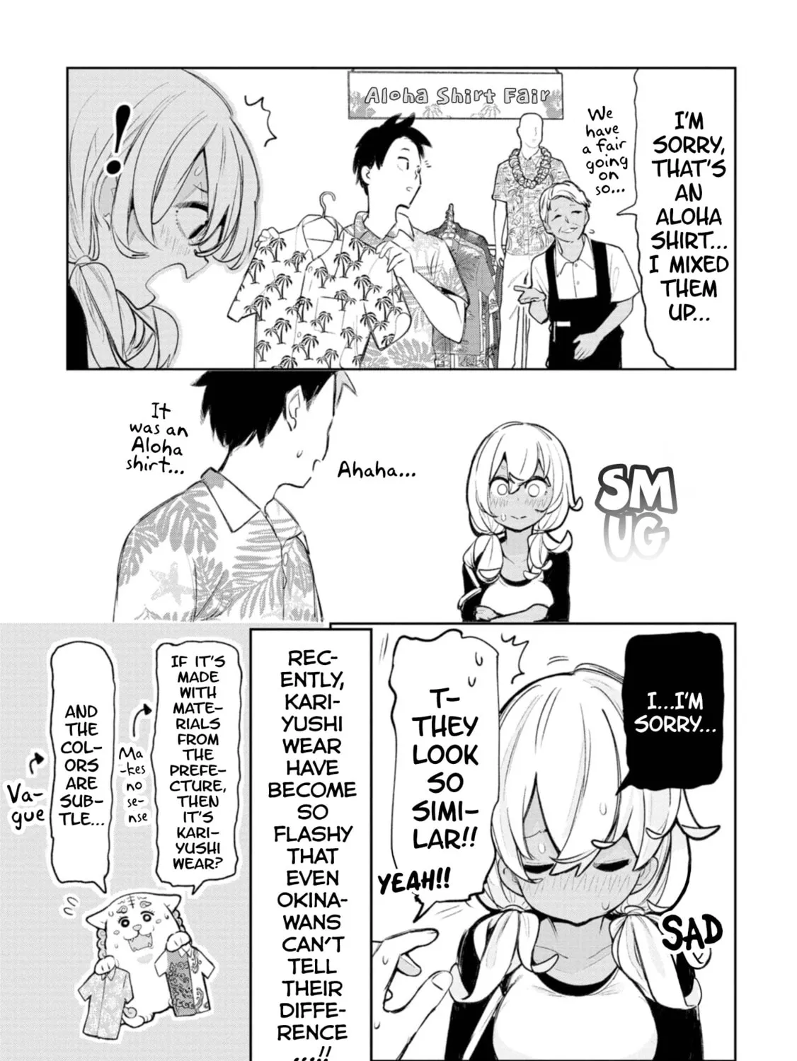 Okinawa de Suki ni Natta Ko ga Hougen Sugite Tsura Sugiru Chapter 16 page 7 - 