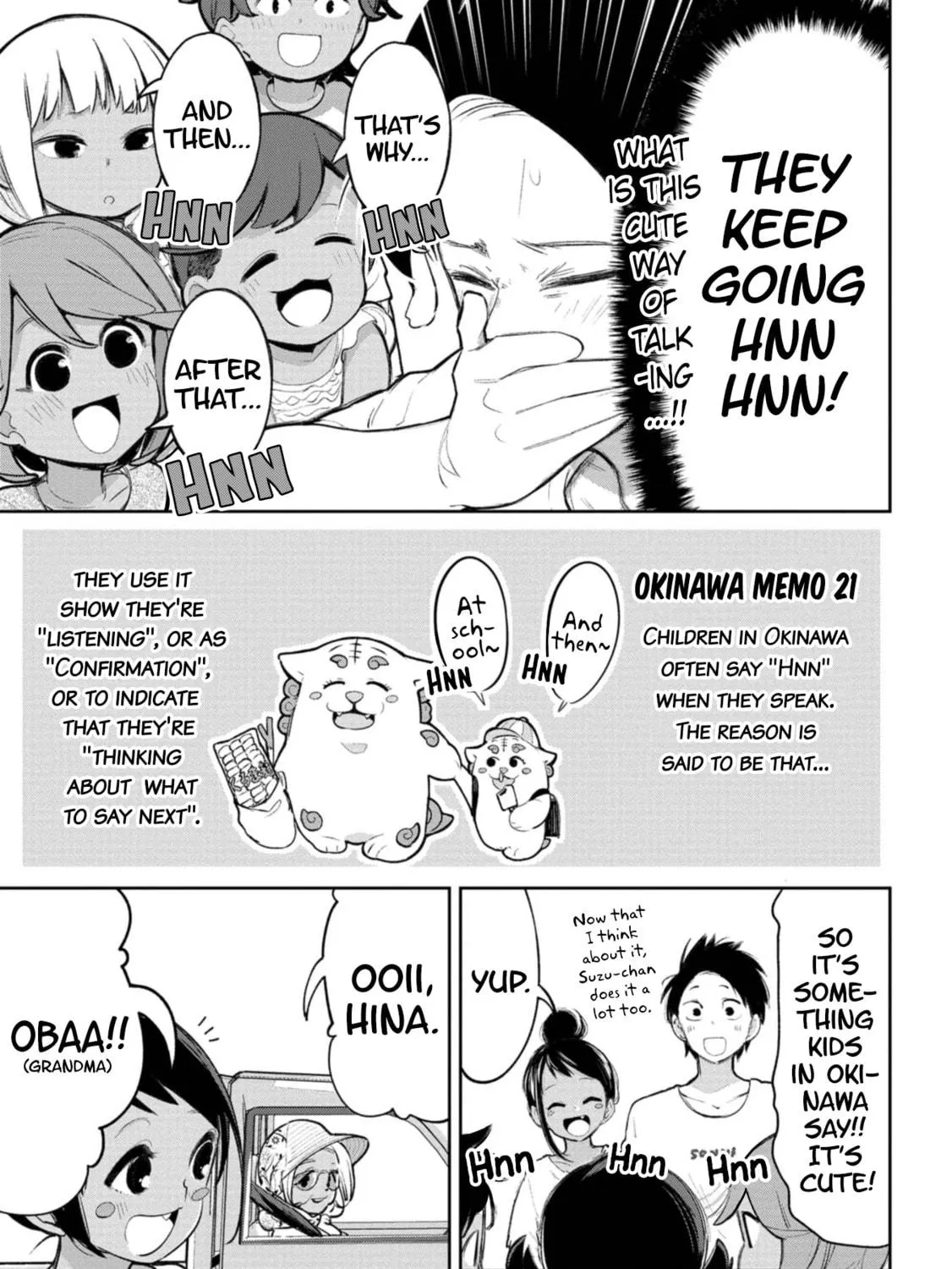 Okinawa de Suki ni Natta Ko ga Hougen Sugite Tsura Sugiru Chapter 17 page 5 - 