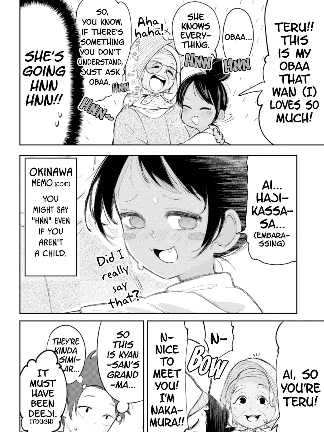 Okinawa de Suki ni Natta Ko ga Hougen Sugite Tsura Sugiru Chapter 17 page 7 - 