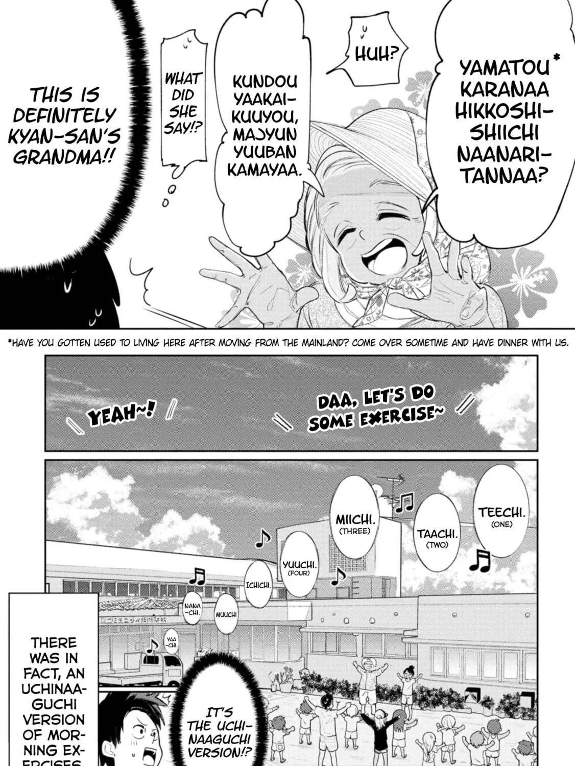 Okinawa de Suki ni Natta Ko ga Hougen Sugite Tsura Sugiru Chapter 17 page 9 - 
