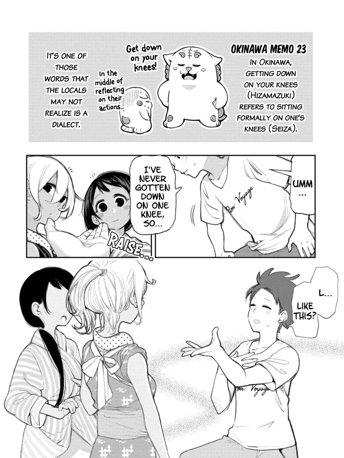Okinawa de Suki ni Natta Ko ga Hougen Sugite Tsura Sugiru Chapter 18 page 9 - 
