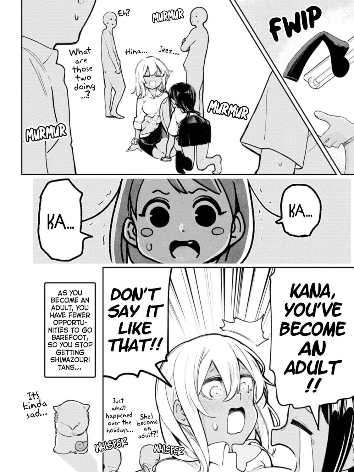 Okinawa de Suki ni Natta Ko ga Hougen Sugite Tsura Sugiru Chapter 19.5 page 11 - 