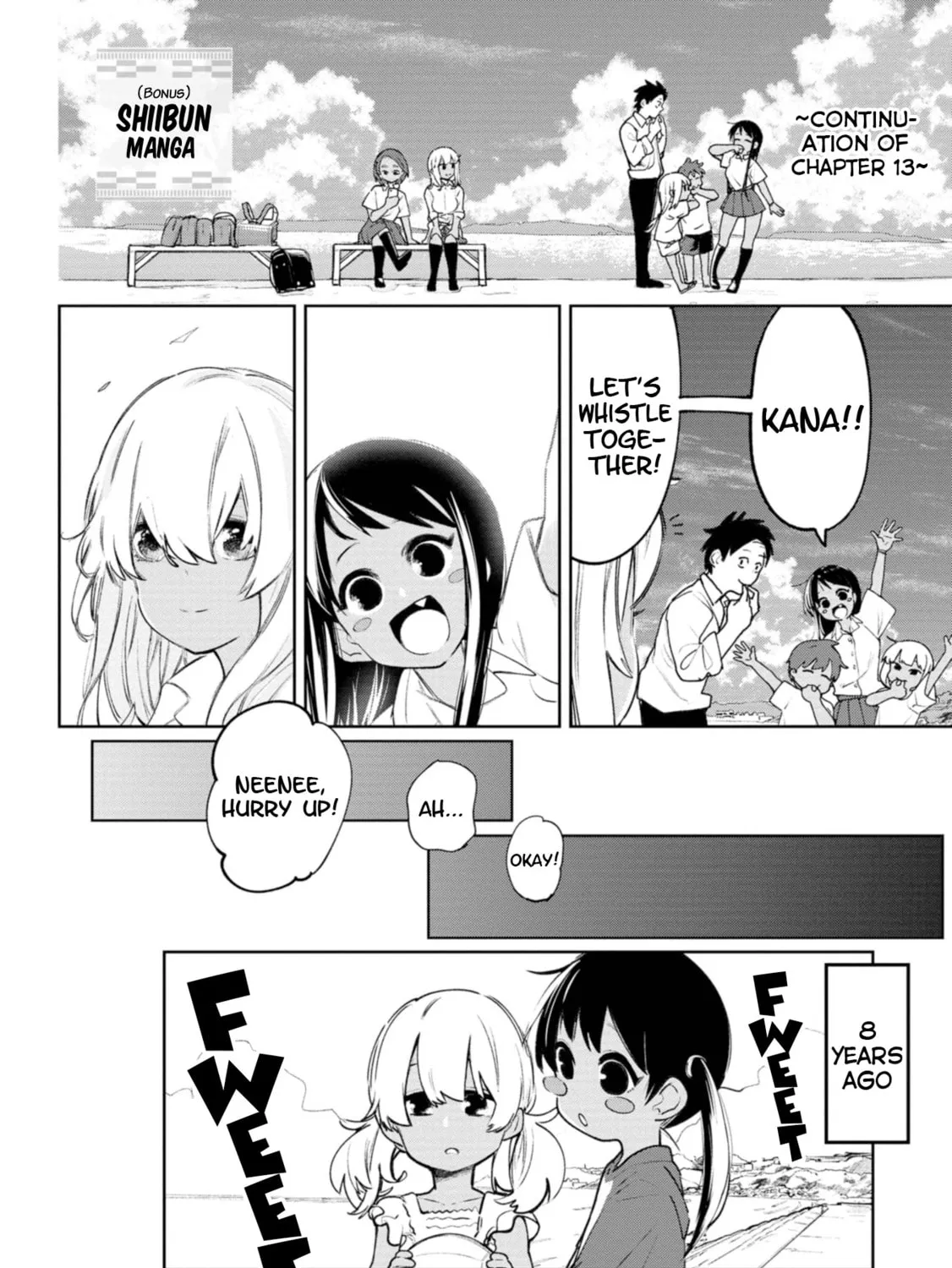 Okinawa de Suki ni Natta Ko ga Hougen Sugite Tsura Sugiru Chapter 20.5 page 1 - 