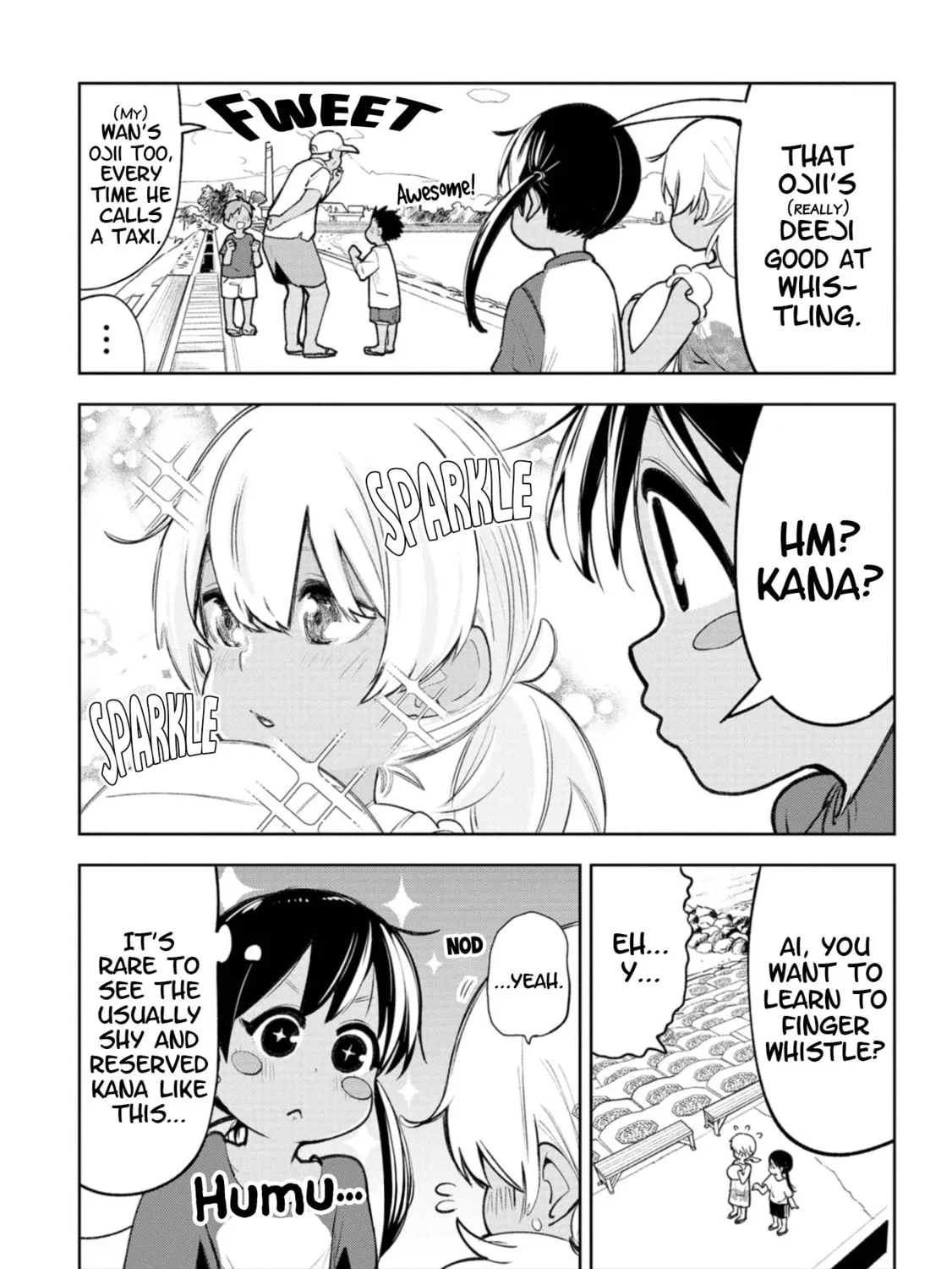 Okinawa de Suki ni Natta Ko ga Hougen Sugite Tsura Sugiru Chapter 20.5 page 3 - 