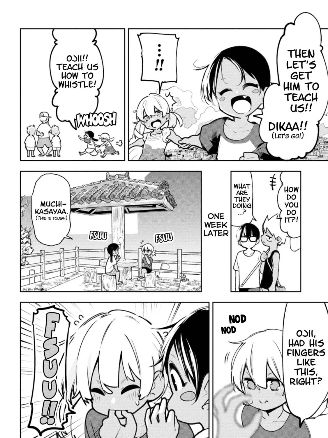 Okinawa de Suki ni Natta Ko ga Hougen Sugite Tsura Sugiru Chapter 20.5 page 5 - 