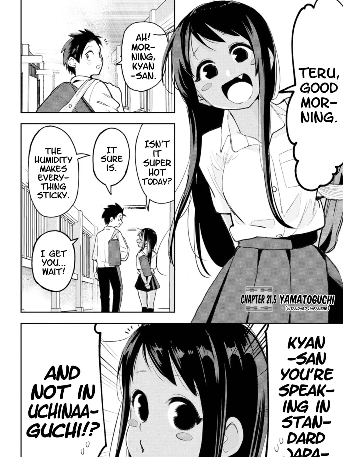 Okinawa de Suki ni Natta Ko ga Hougen Sugite Tsura Sugiru Chapter 21.5 page 1 - 
