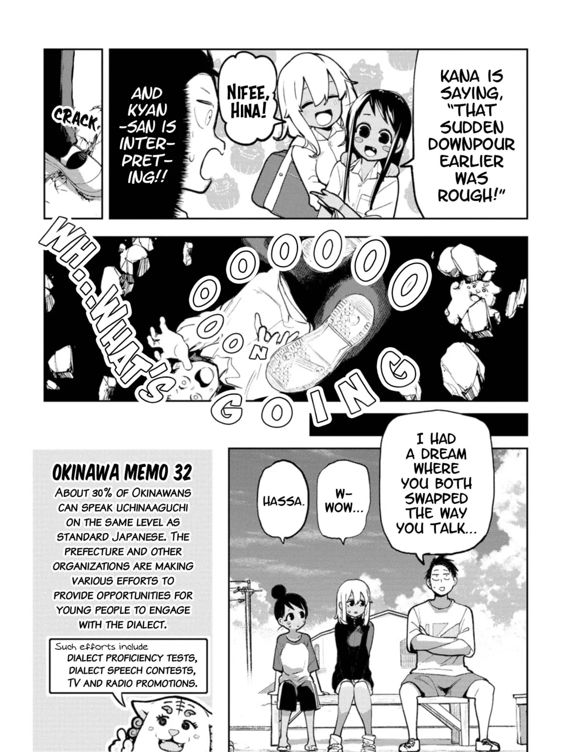 Okinawa de Suki ni Natta Ko ga Hougen Sugite Tsura Sugiru Chapter 21.5 page 15 - 