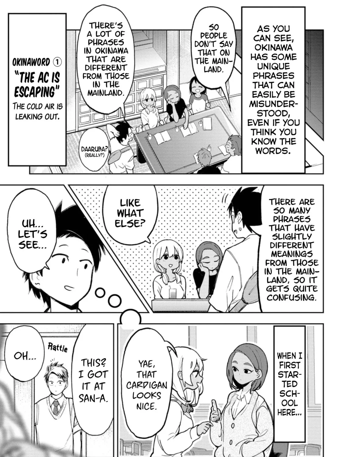Okinawa de Suki ni Natta Ko ga Hougen Sugite Tsura Sugiru Chapter 31 page 3 - 
