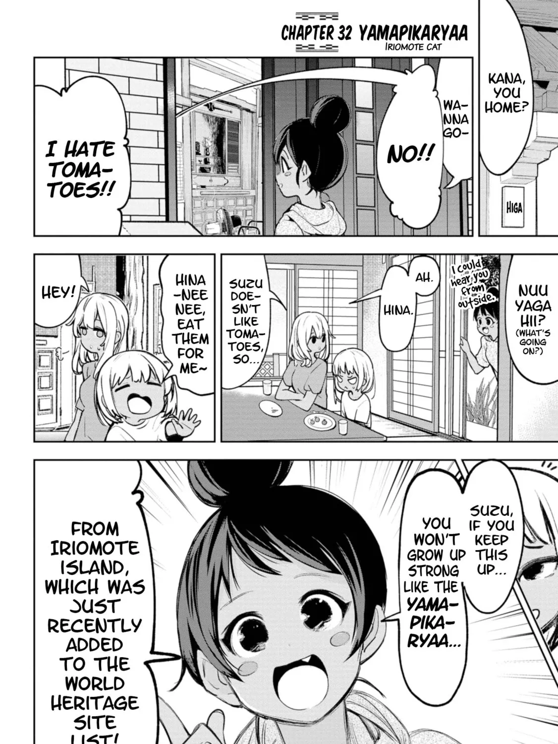 Okinawa de Suki ni Natta Ko ga Hougen Sugite Tsura Sugiru Chapter 32 page 1 - 