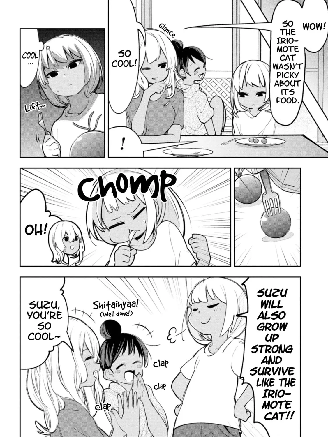 Okinawa de Suki ni Natta Ko ga Hougen Sugite Tsura Sugiru Chapter 32 page 13 - 