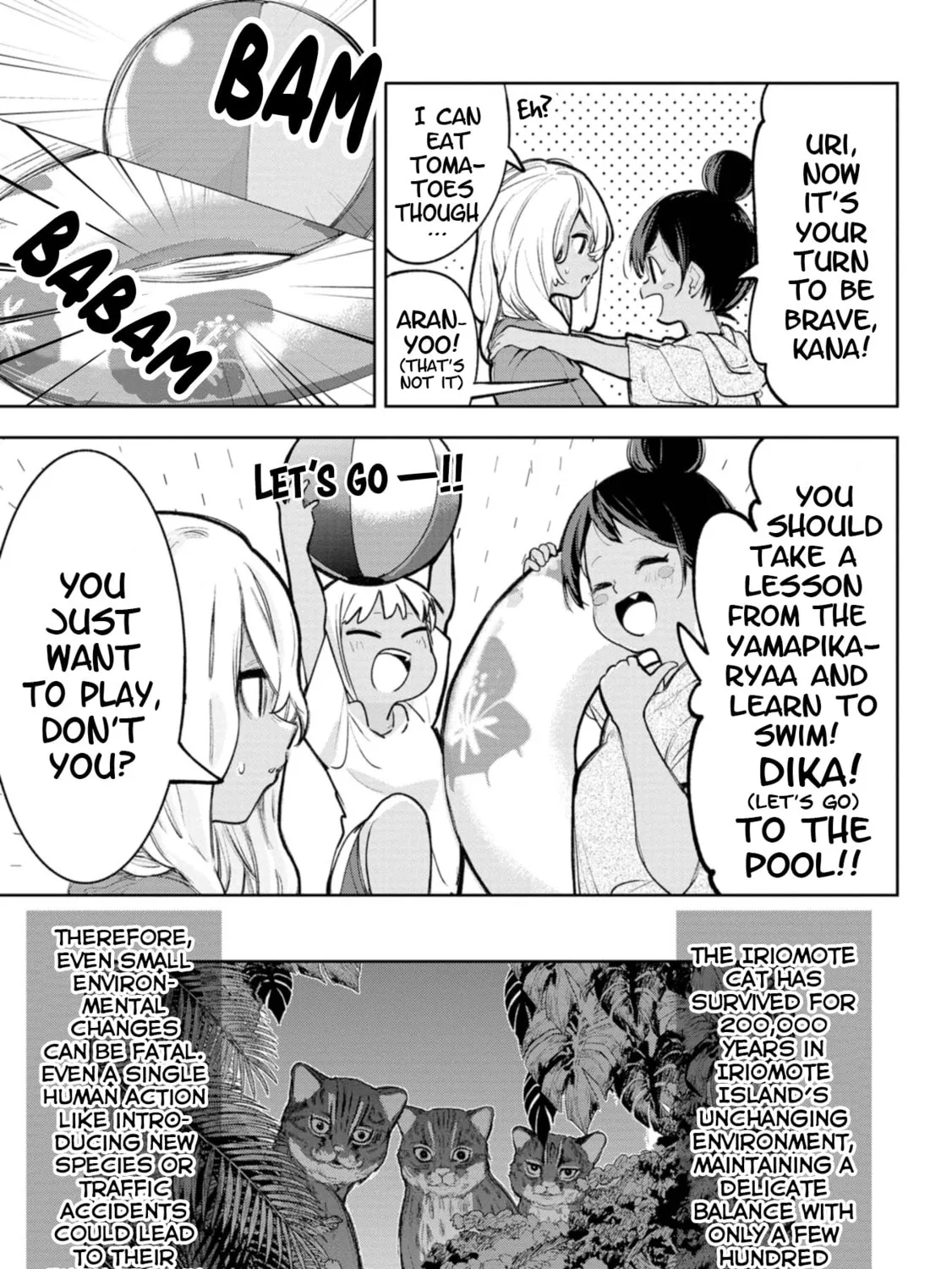 Okinawa de Suki ni Natta Ko ga Hougen Sugite Tsura Sugiru Chapter 32 page 15 - 